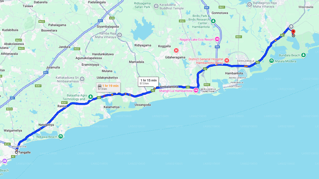 Сафари в национальном парке Удавалаве из Ахангамы