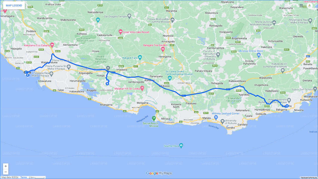 Экскурсия из города Диквелла в Хандунгоду и Галле.