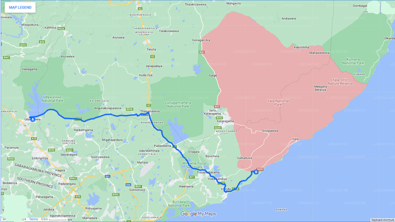 Сафари в национальном парке Яла из Удавалаве