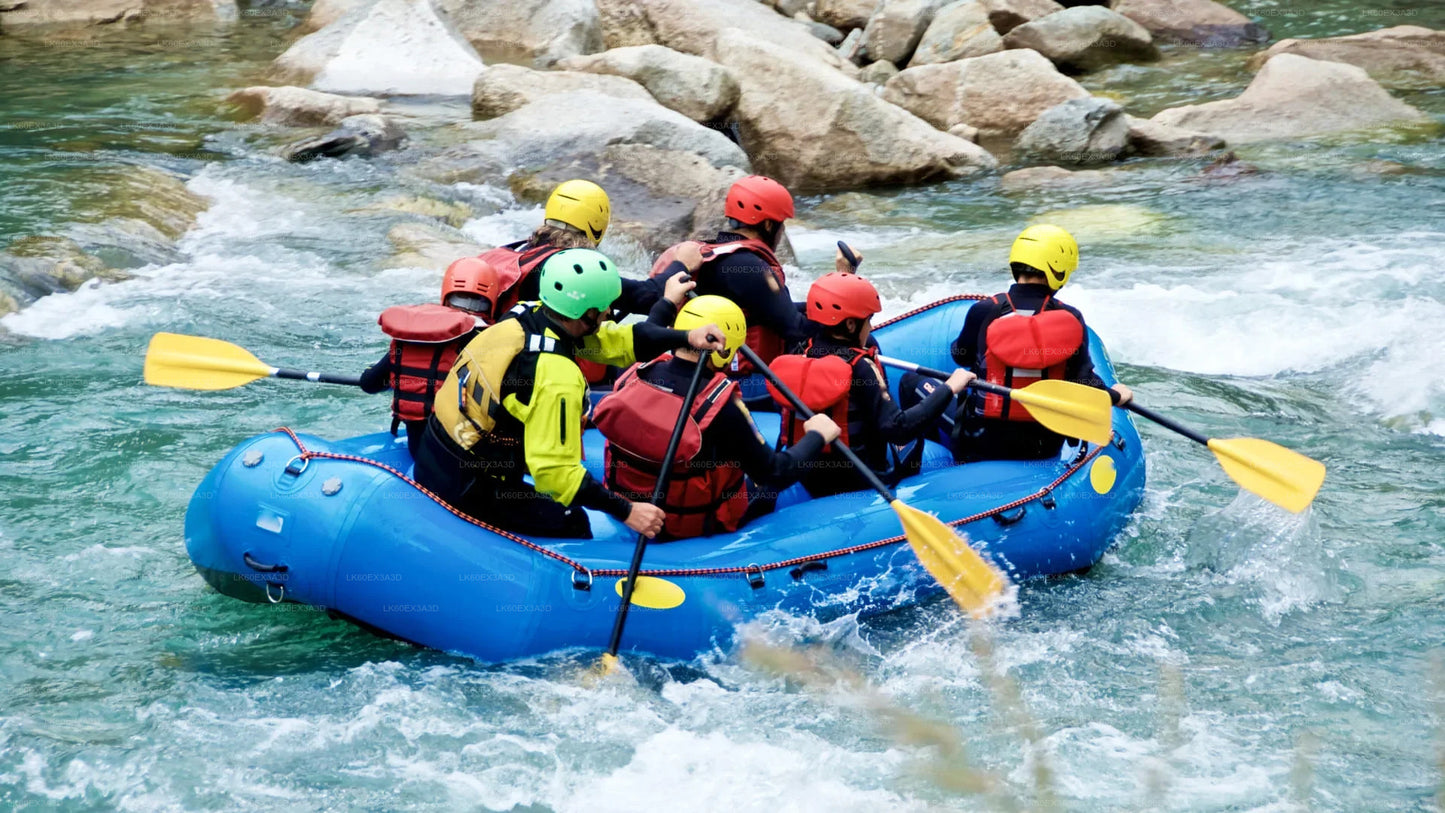 Colombo City to Nuwara Eliya City Private Transfer with Rafting Adventure