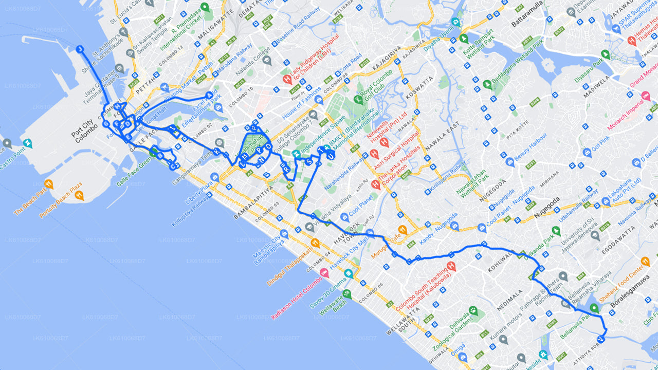 Экскурсия по Коломбо на военном джипе