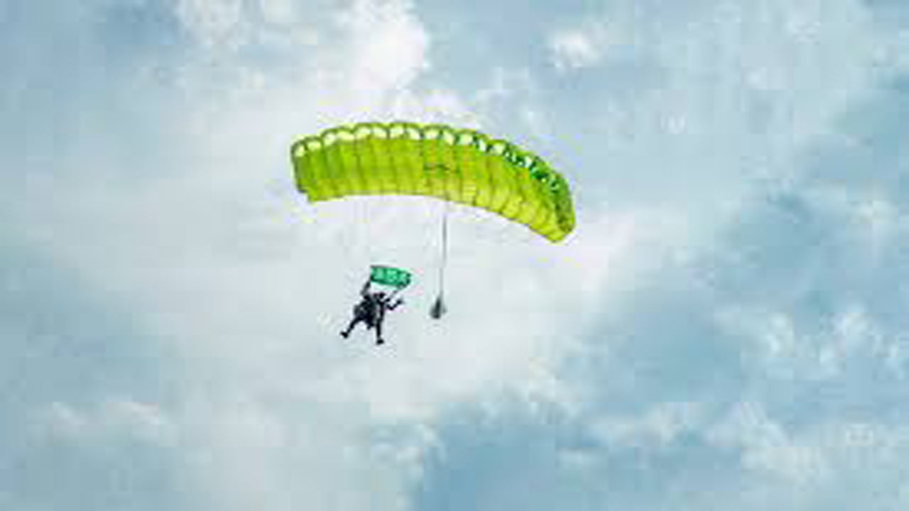 Опыт прыжков с парашютом из Бентоты