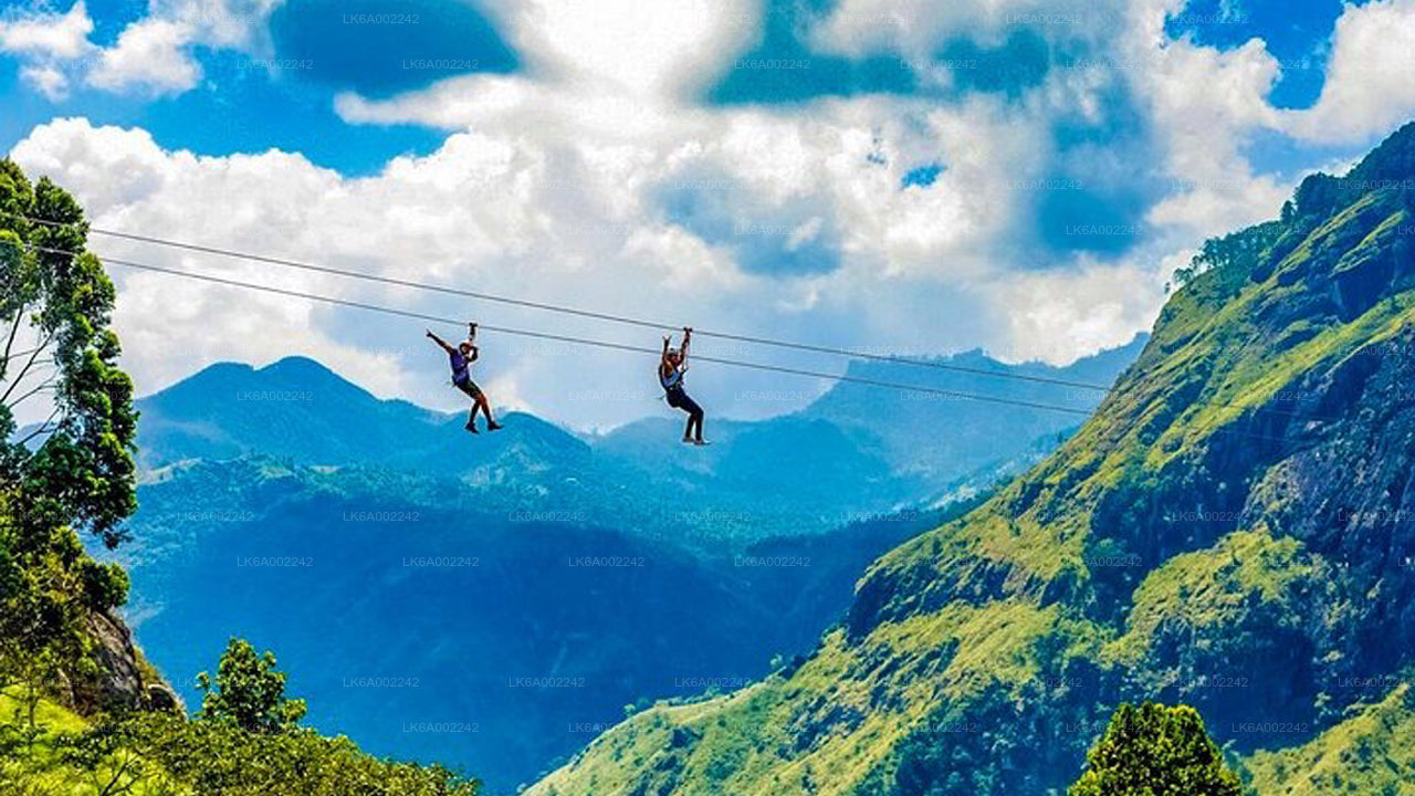 Little Adam's Peak Hike and Zip-lining from Ella