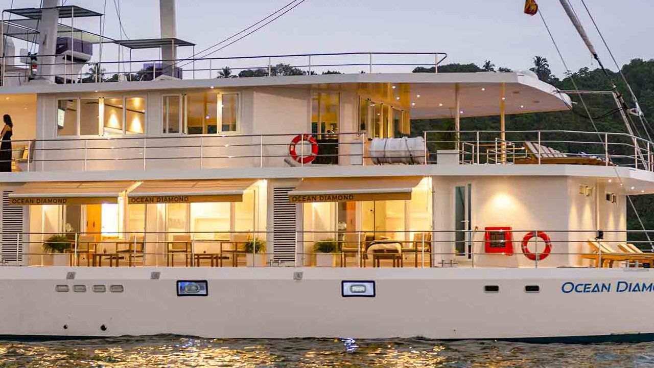 Ночной круиз от Мириссы на борту Ocean Diamond