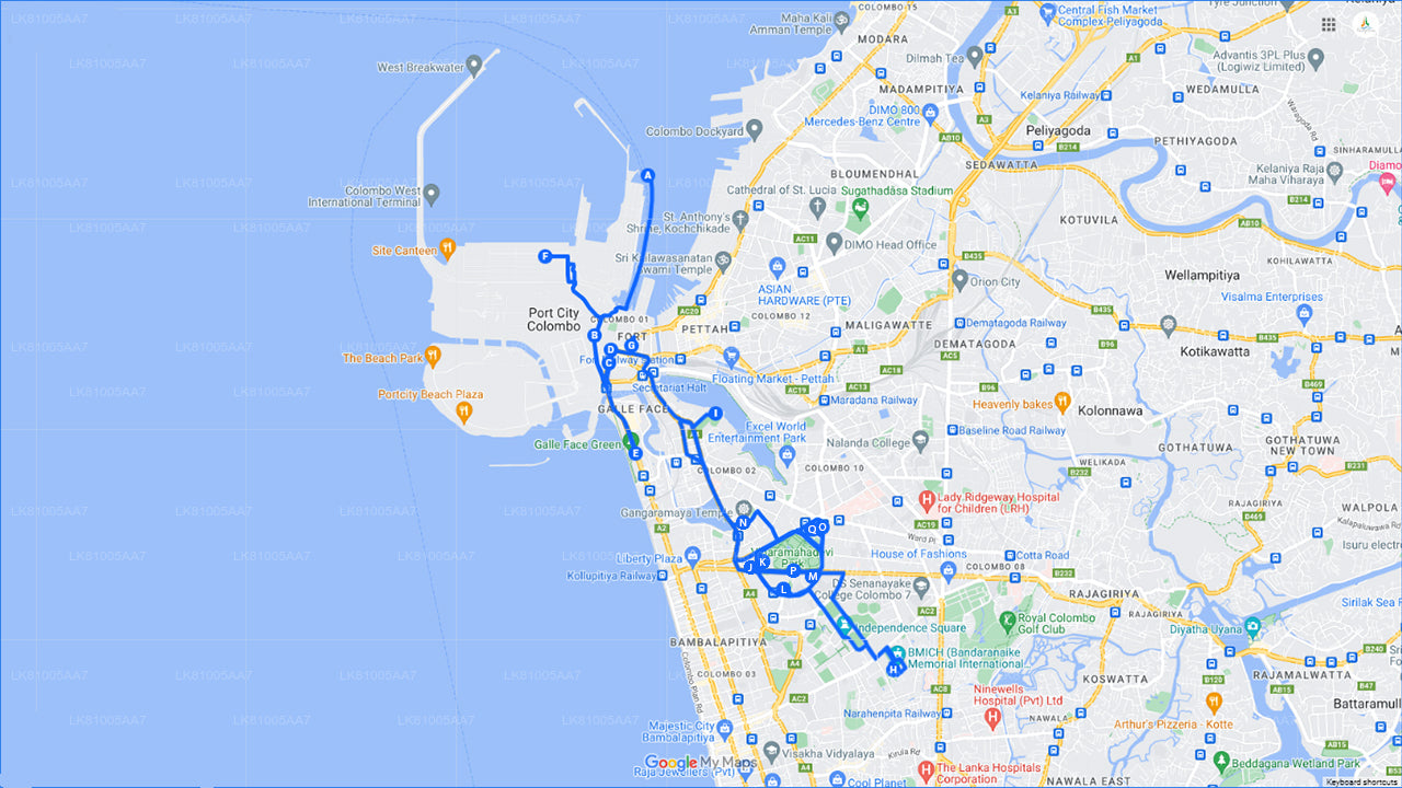 Экскурсия по Коломбо из порта Коломбо