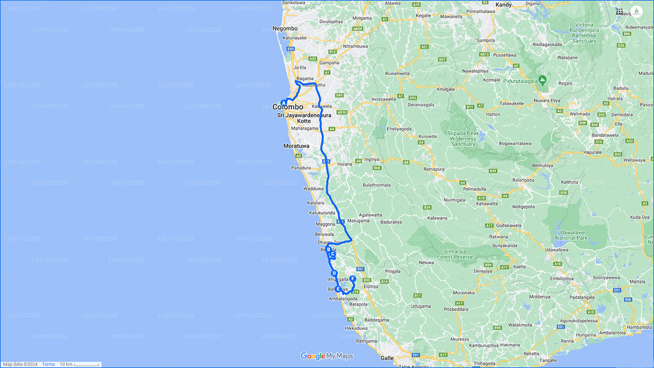 Экскурсия по Бентоте из порта Коломбо