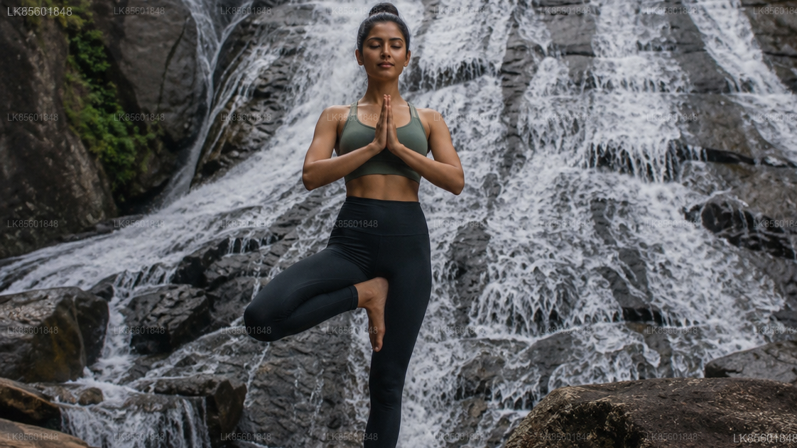 Waterfall Yoga Experience from Bandarawela