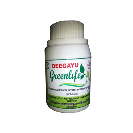 Таблетки с экстрактом зеленого чая Deegayu Greenlife (60 таблеток)