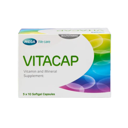 Mega We Care Vitacap (50 Capsules)