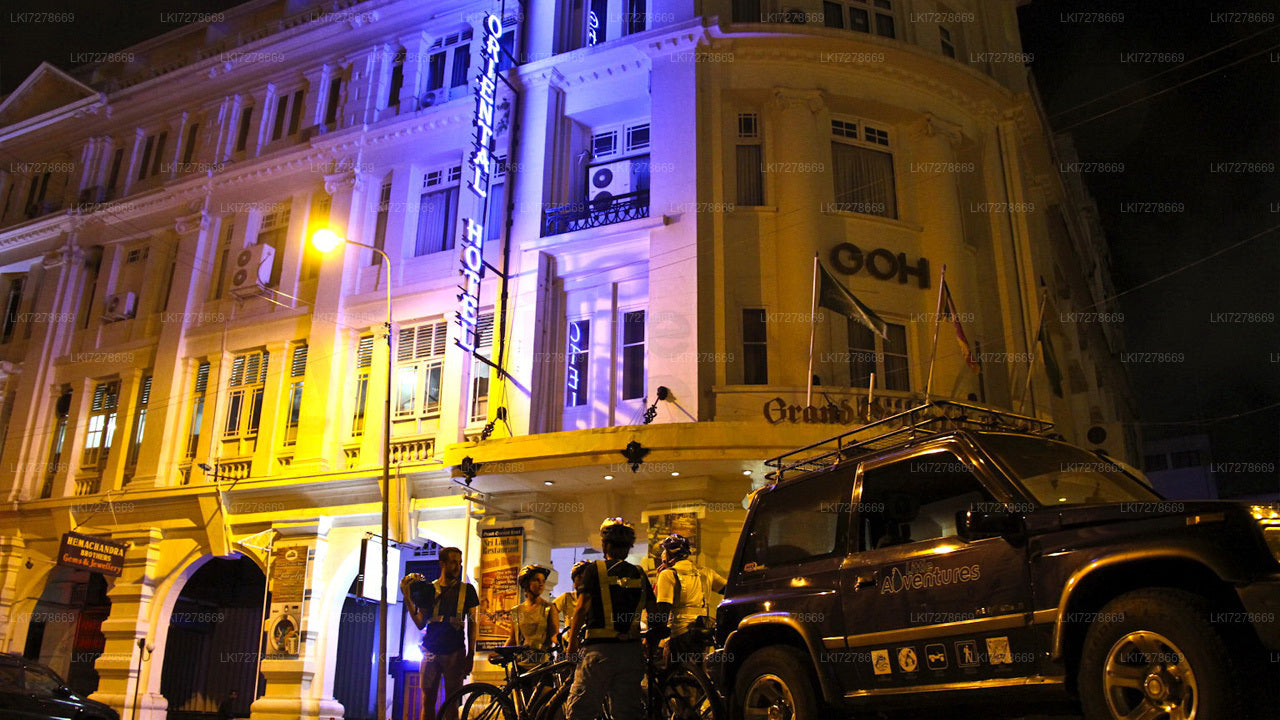 Ночная езда на велосипеде из Коломбо