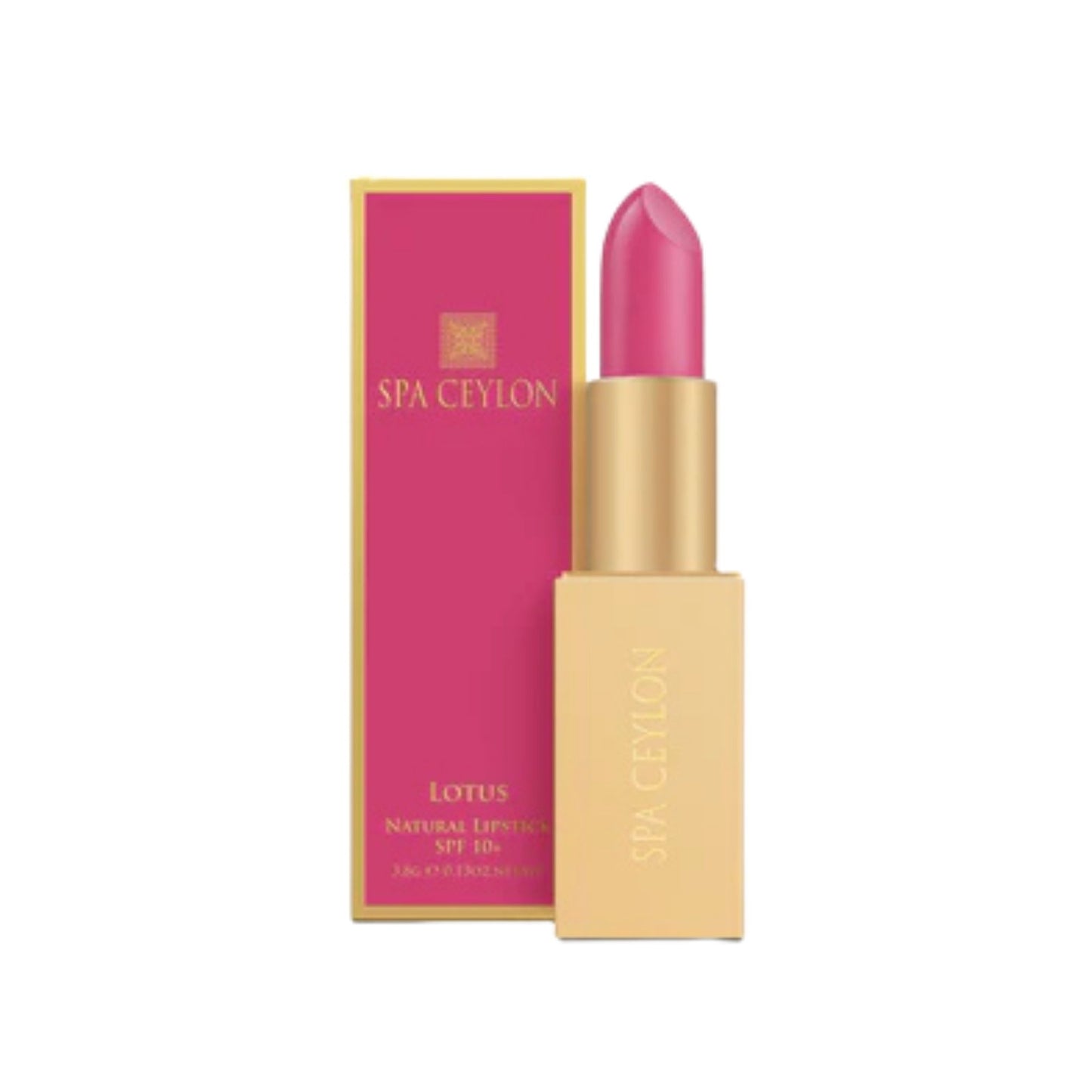 Натуральная губная помада Spa Ceylon 4 Royal Lotus SPF 10+