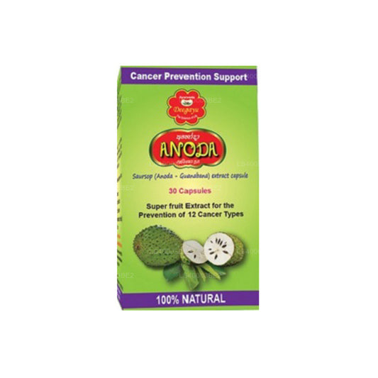 Deegayu Anoda Capsules - දීගායු කටු අනෝදා කරල් (30 капсул)