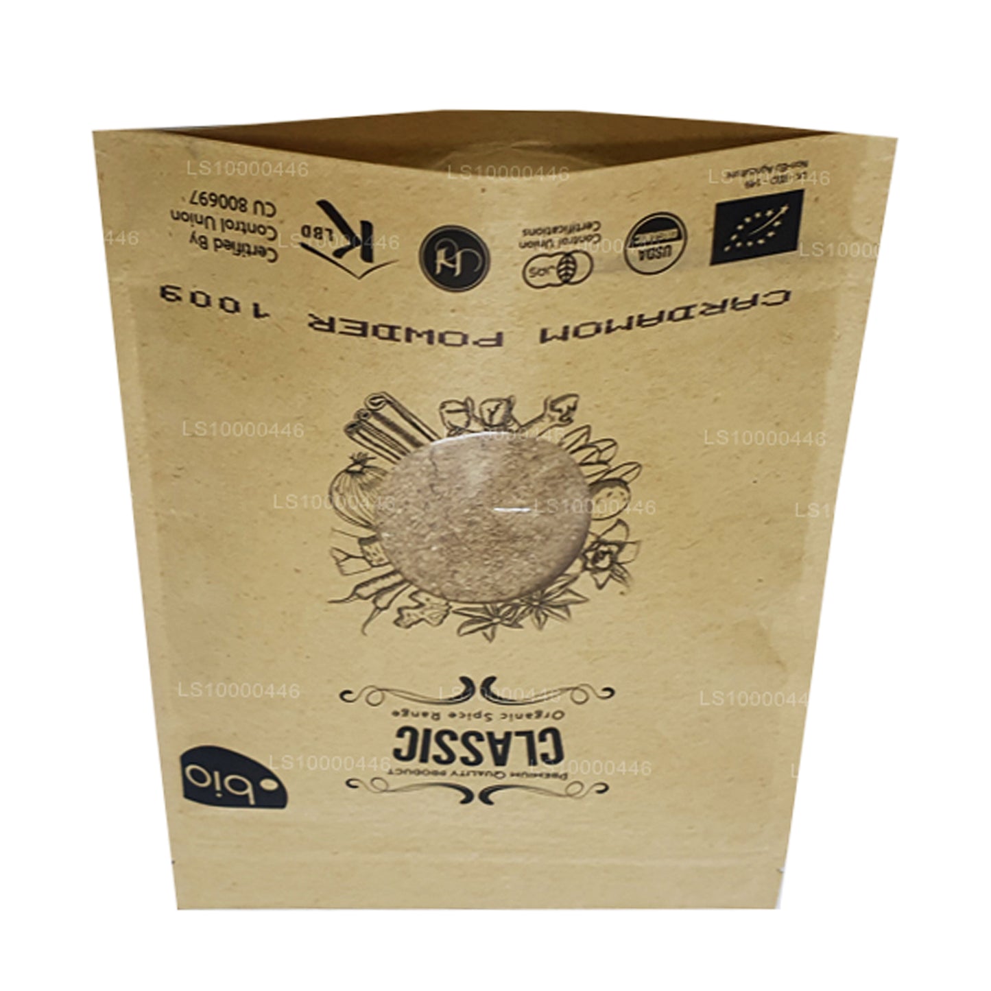 Органический порошок кардамона Lakpura