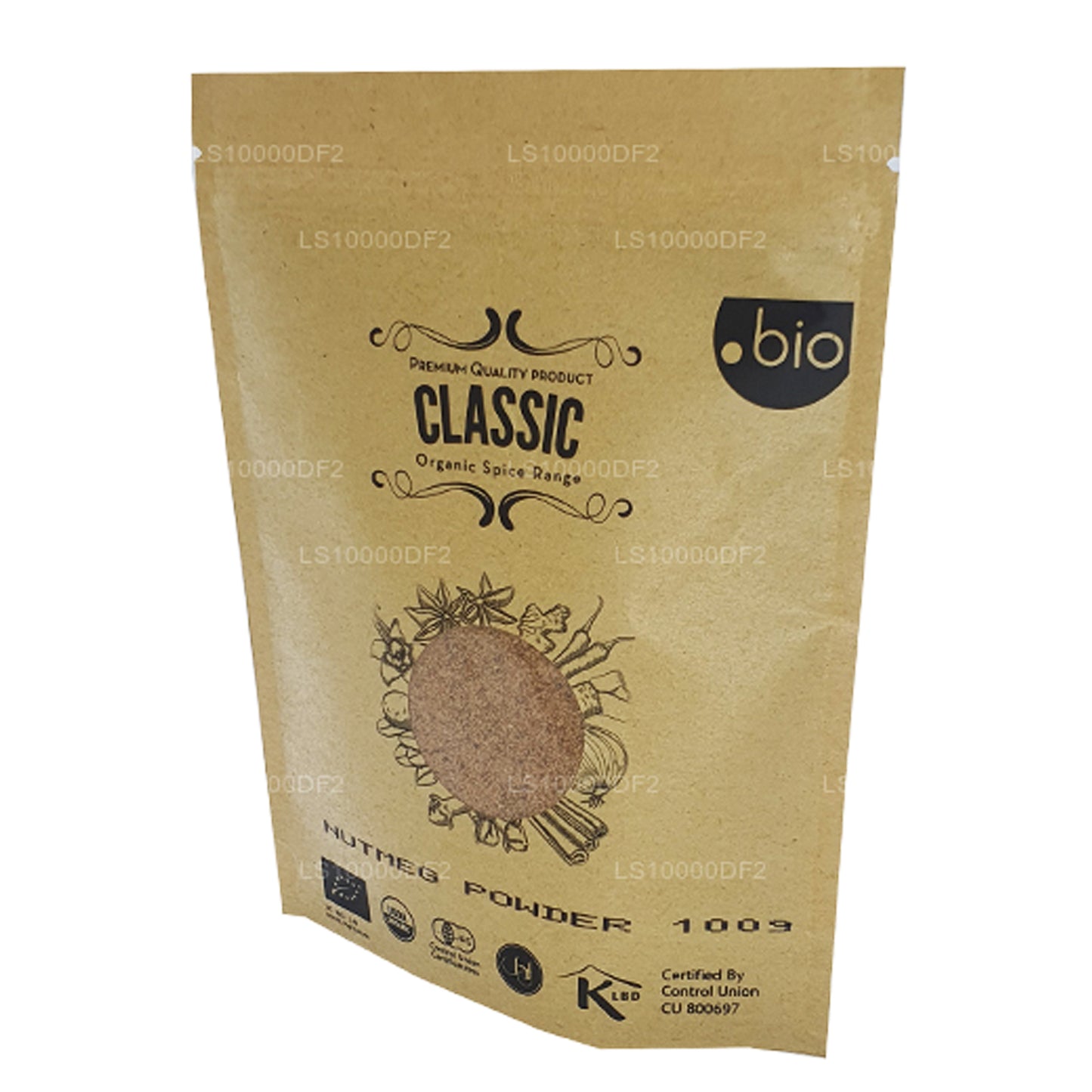 Органический порошок мускатного ореха Lakpura