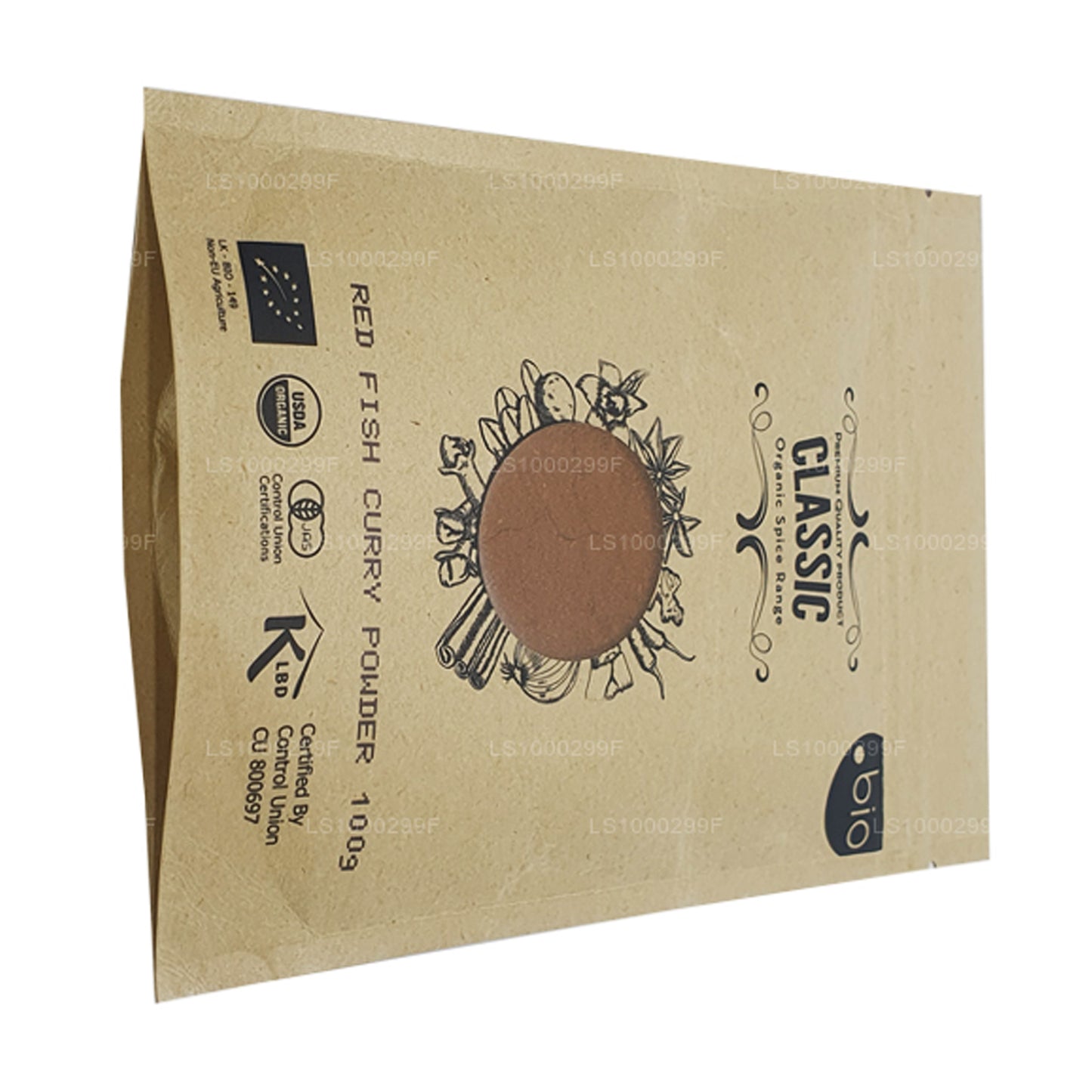 Органический рыбный карри Lakpura в порошке