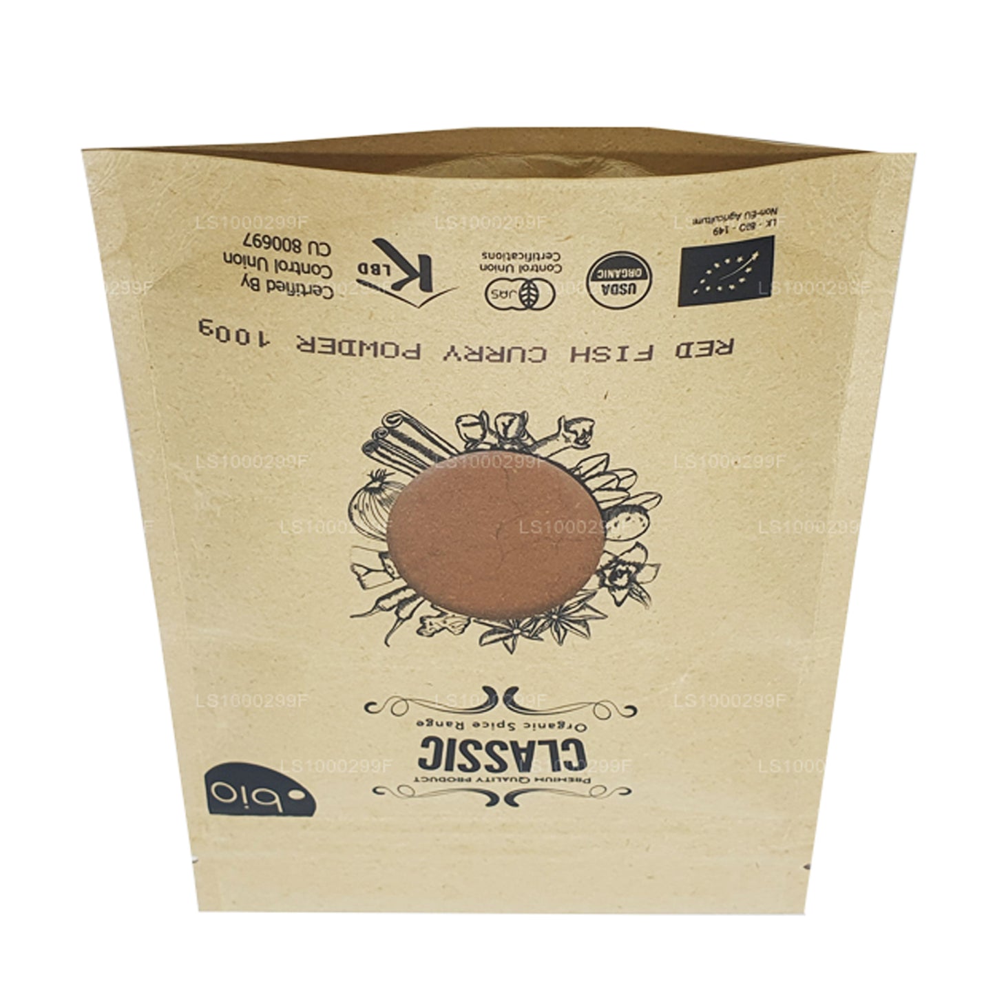 Органический рыбный карри Lakpura в порошке