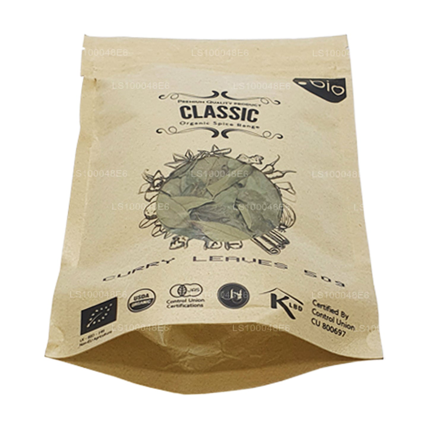 Листья органического карри Lakpura сушеные