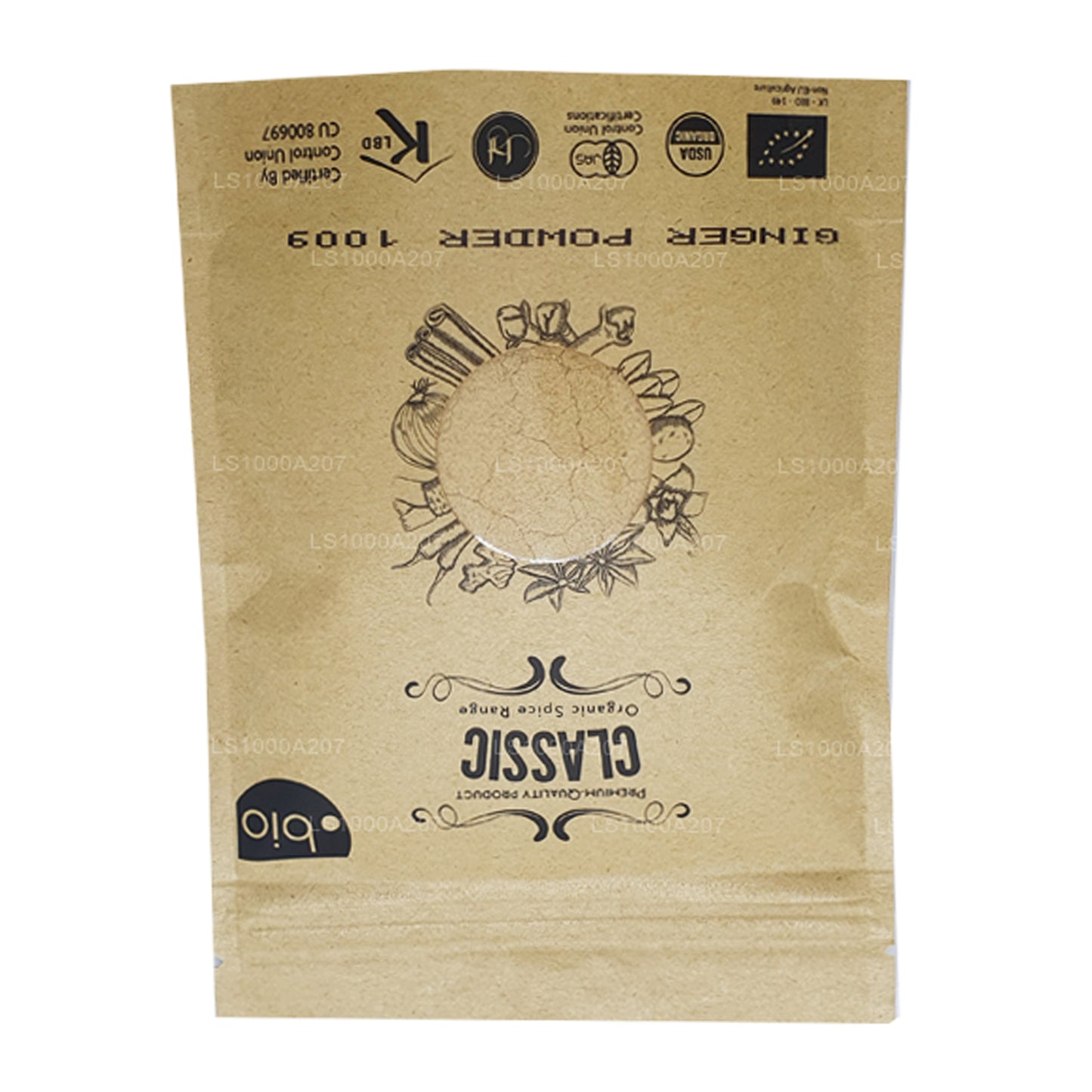 Органический имбирный порошок Lakpura