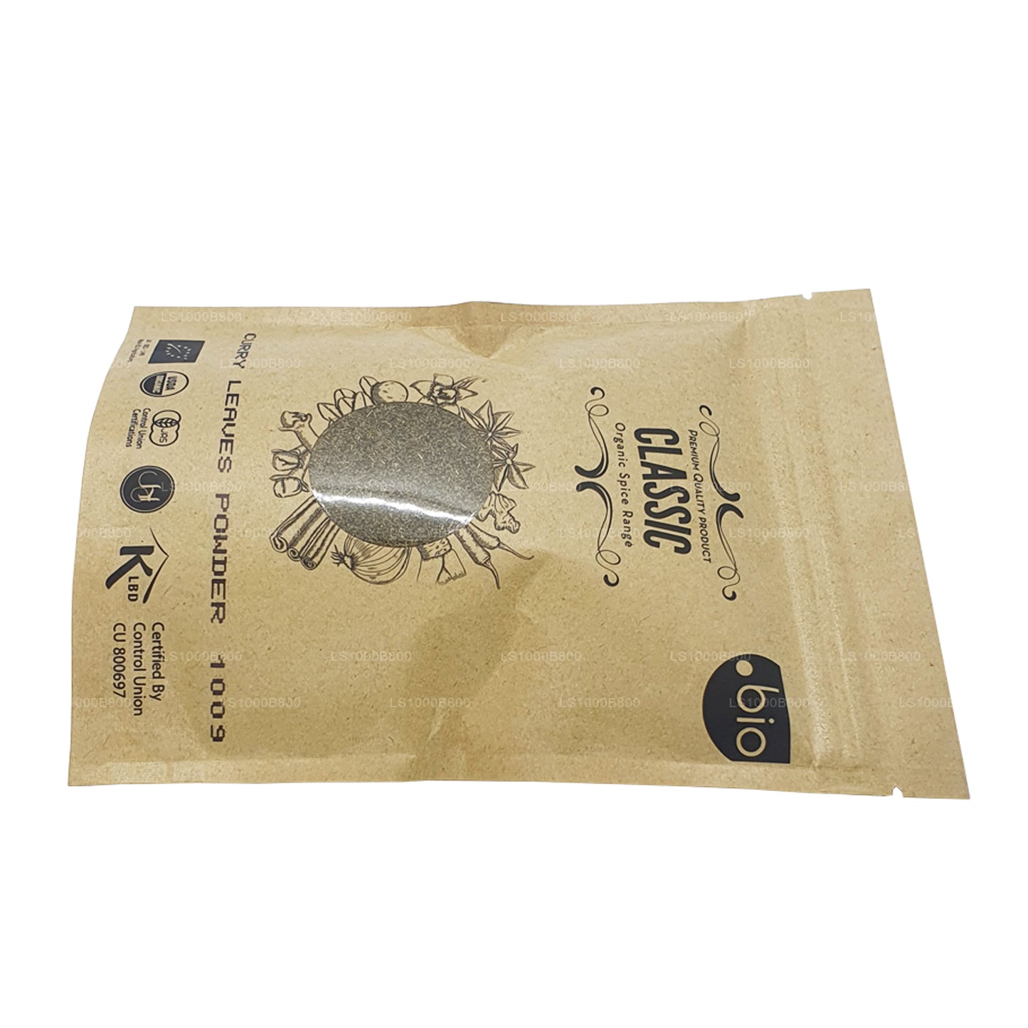 Органический порошок листьев карри Lakpura