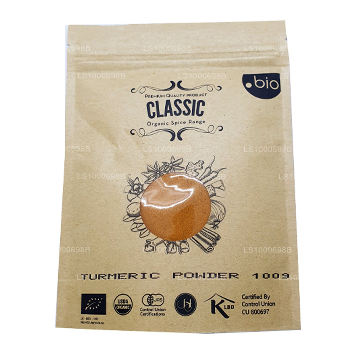 Органический порошок куркумы Lakpura