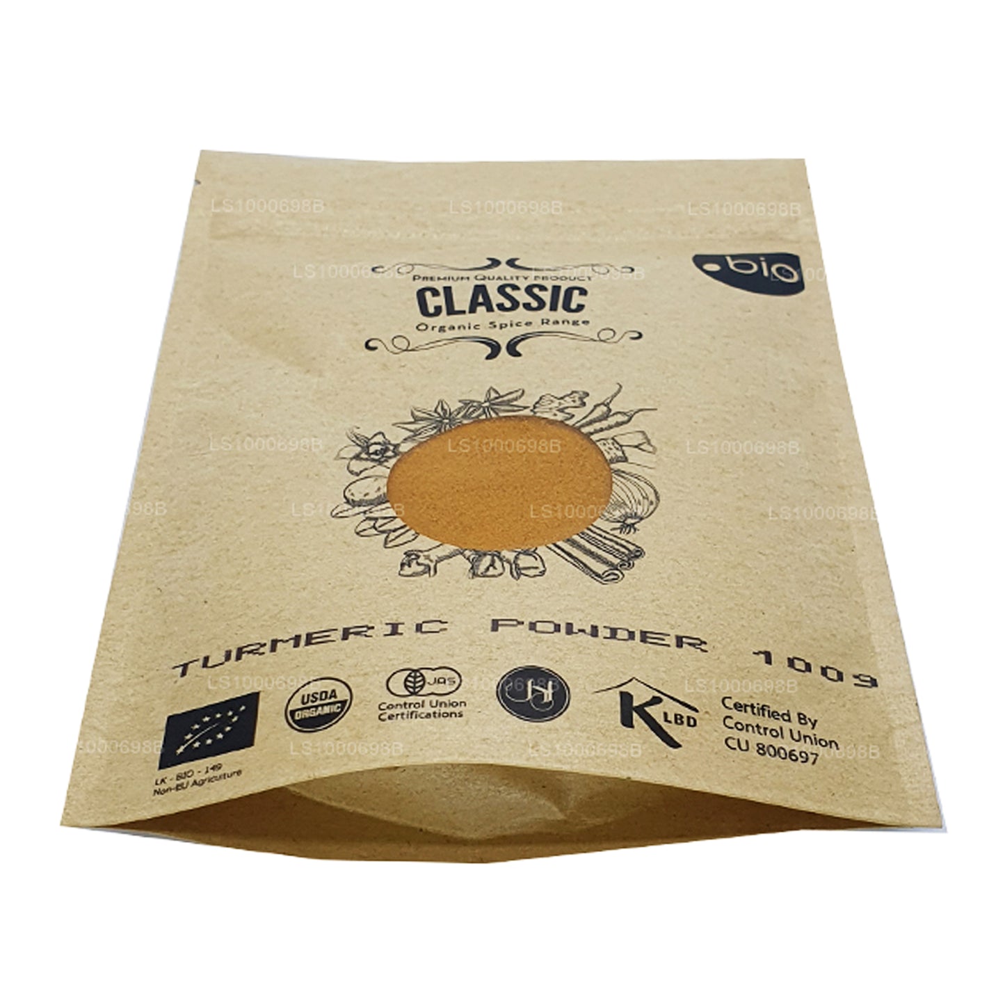 Органический порошок куркумы Lakpura