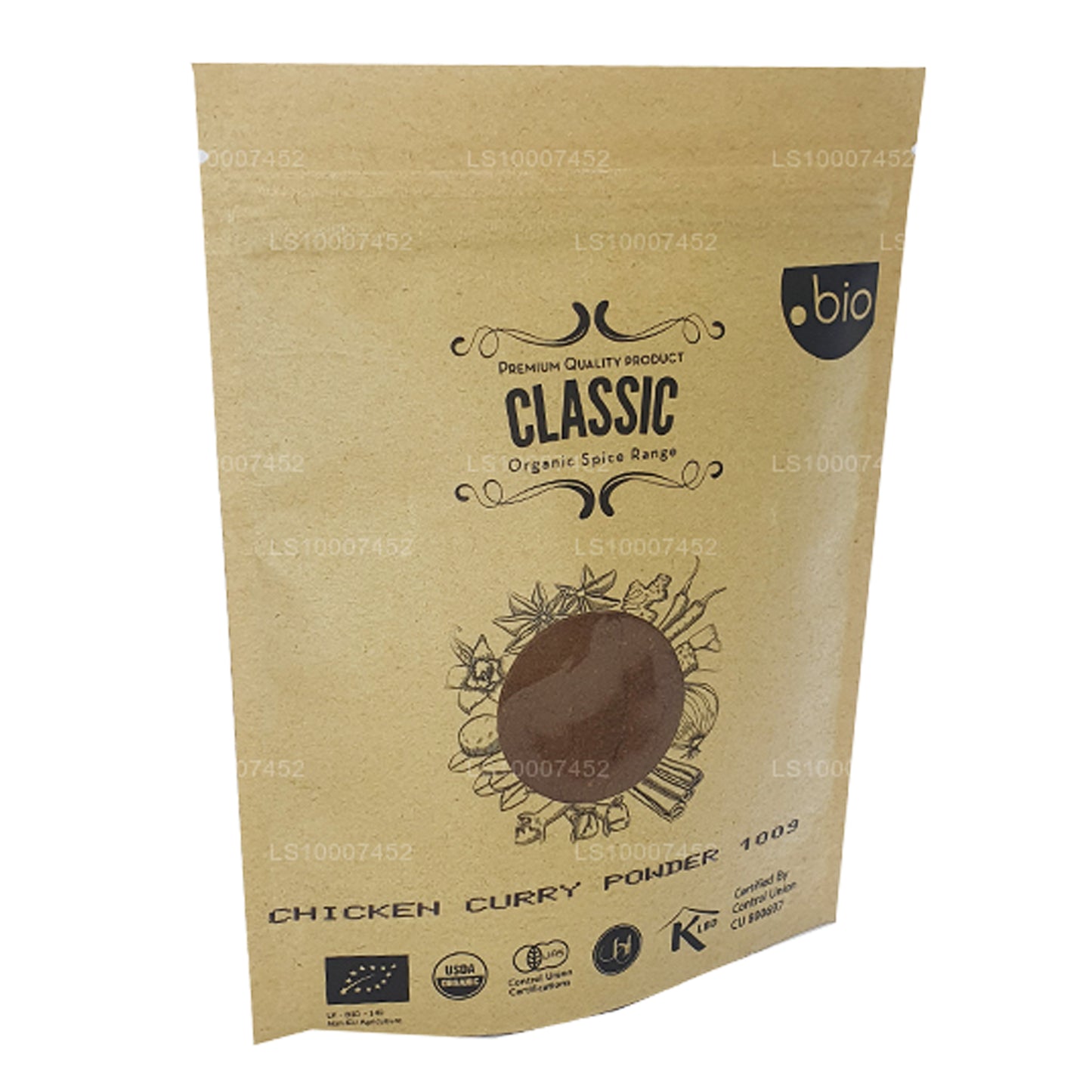 Органический куриный карри Lakpura в порошке