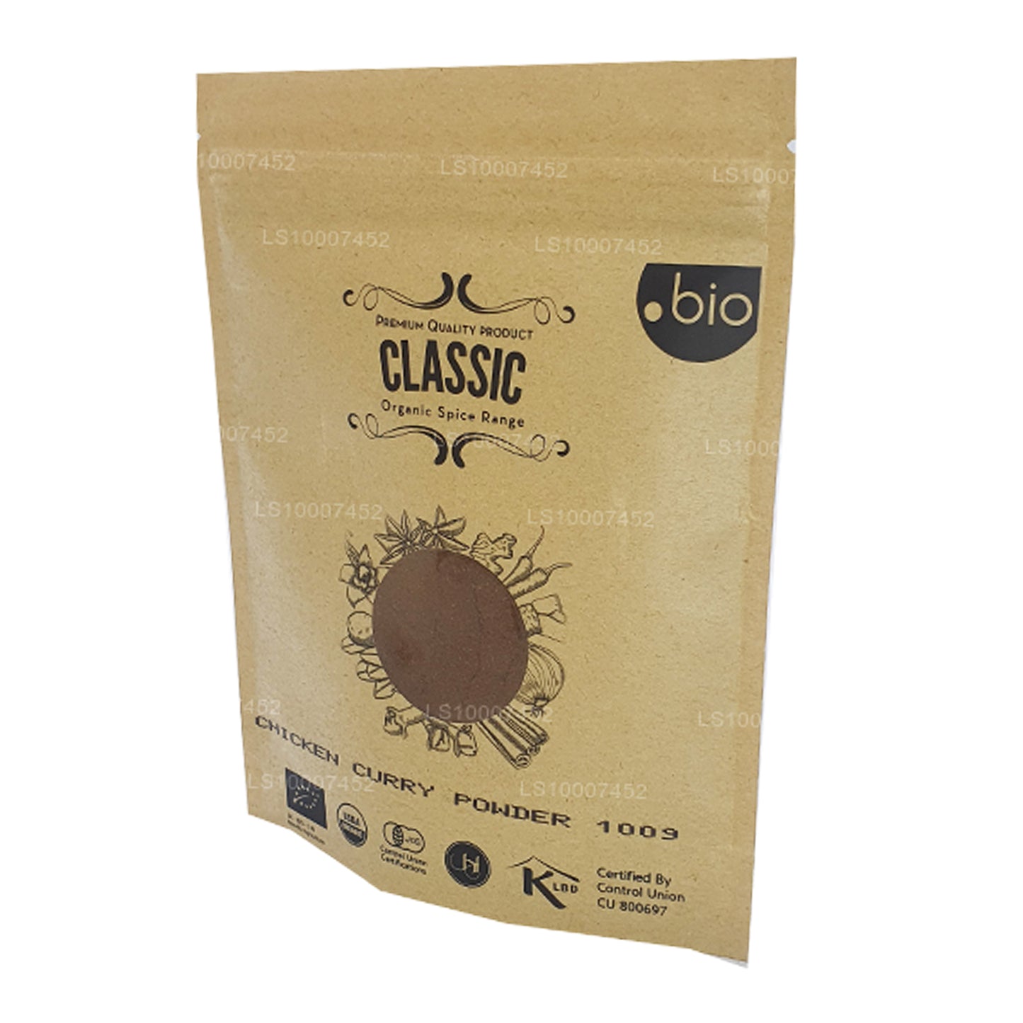 Органический куриный карри Lakpura в порошке