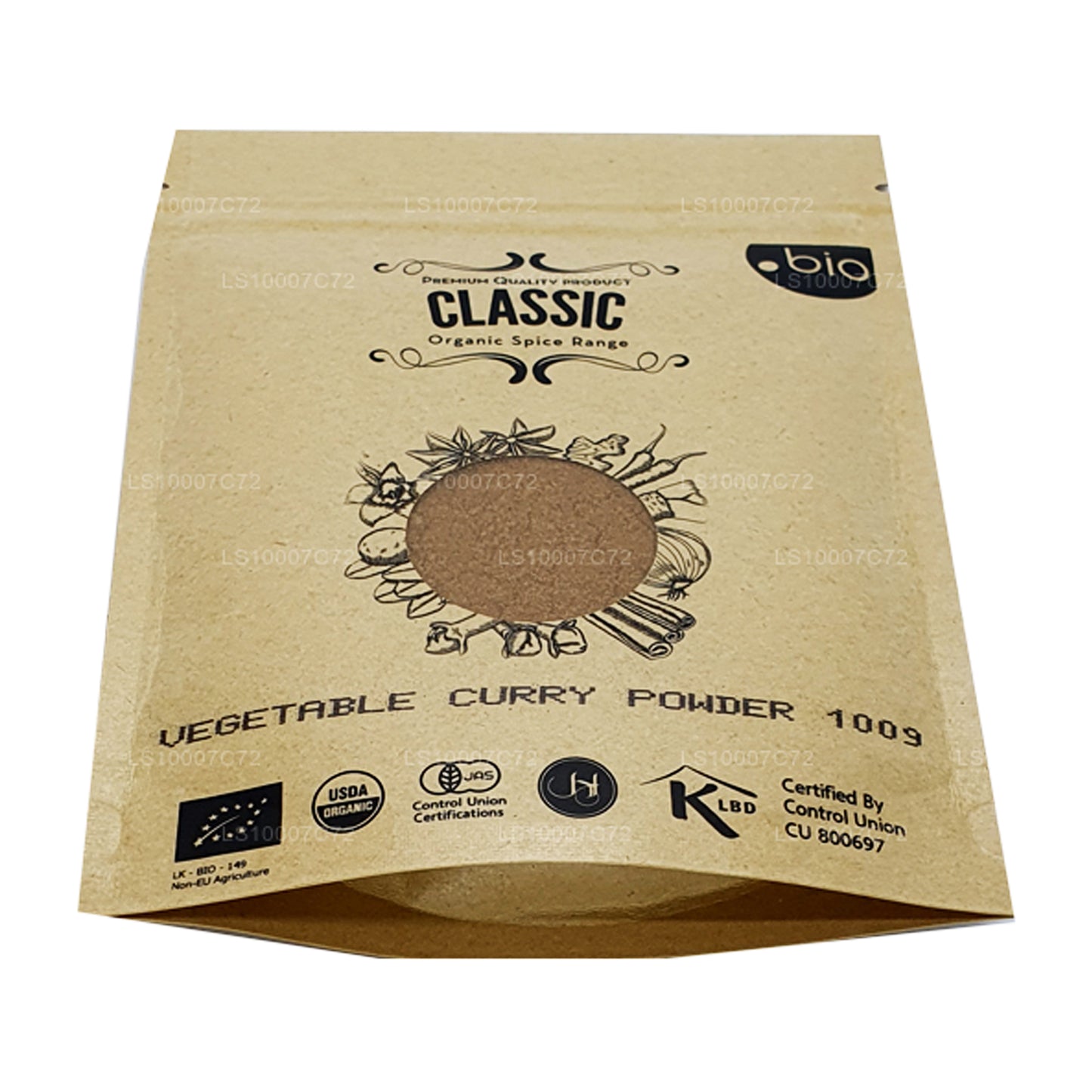 Органический овощной карри Lakpura