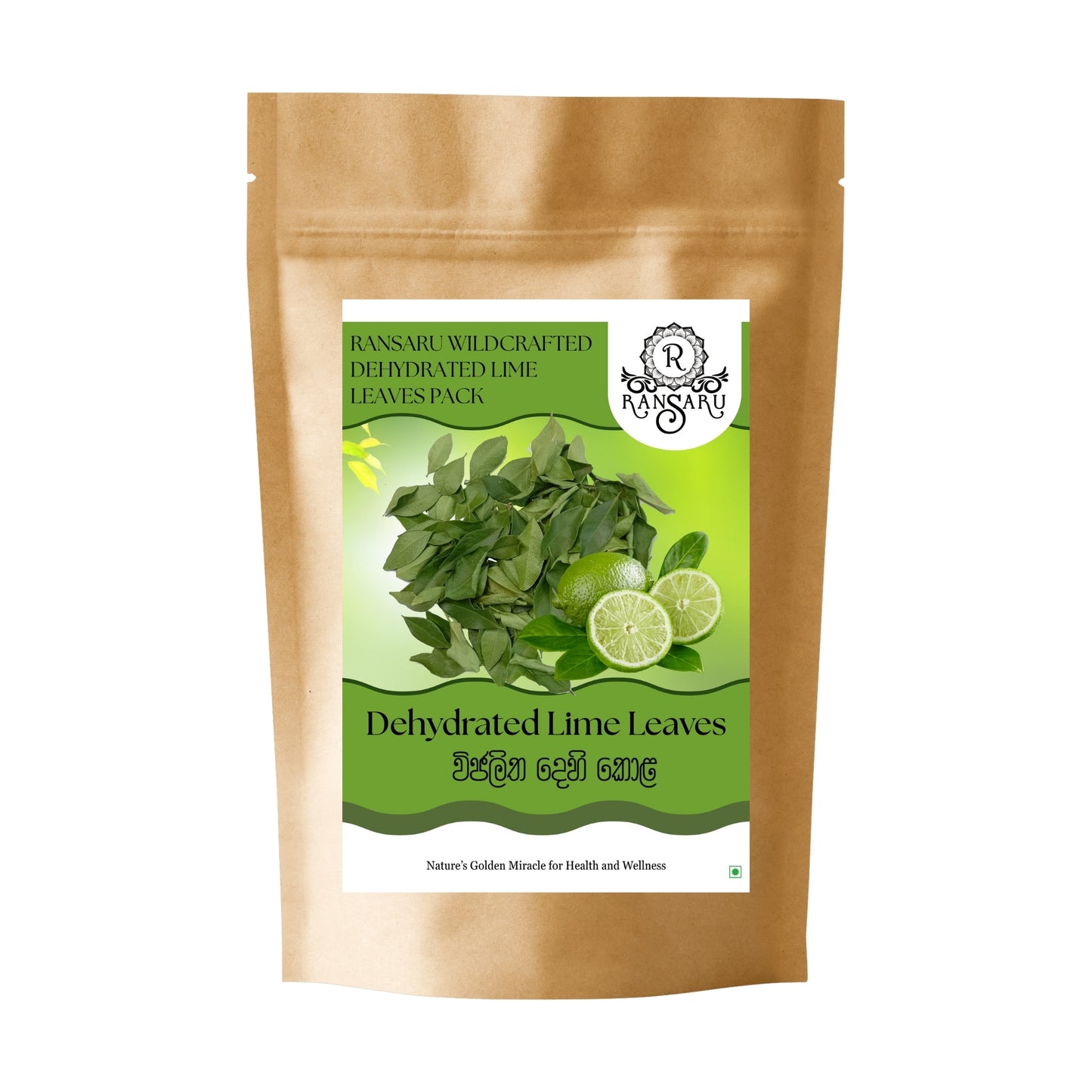 Ransaru Wildcrafted Dehydrated Lime Leaves Pack
