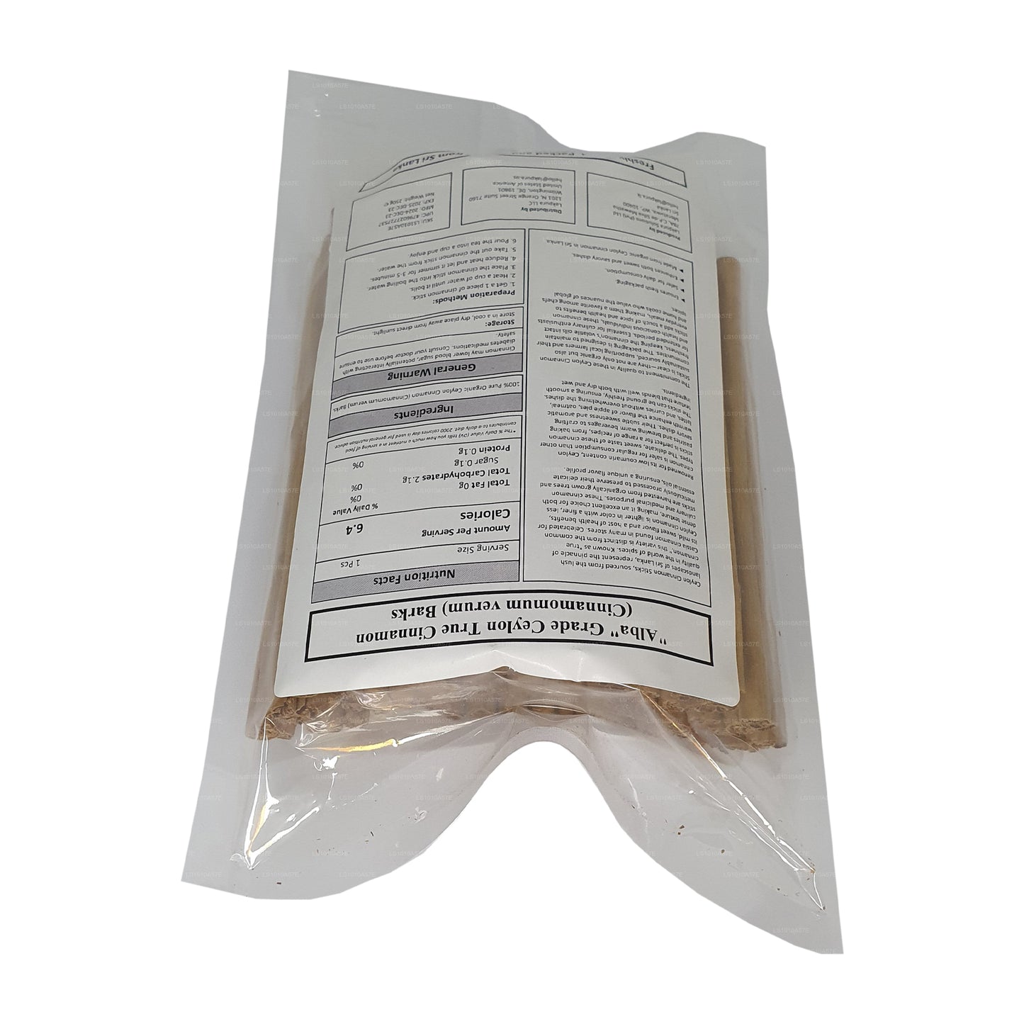 Набор из цейлонской коры корицы сорта Lakpura «Alba»