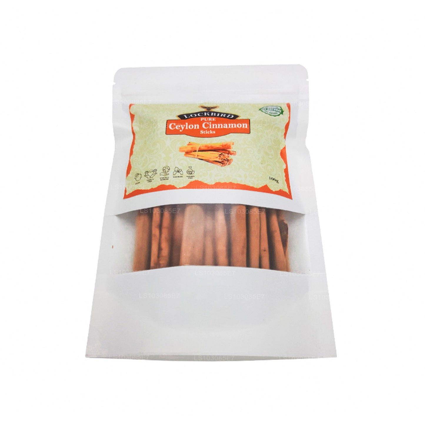 Lockbird Pure Ceylon Cinnamon Sticks (100g)