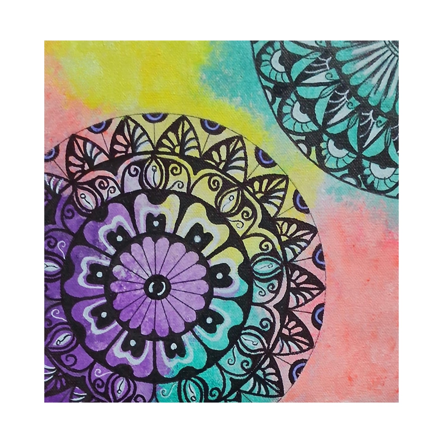 Lakpura® Настенное искусство Мандела (Дизайн B)
