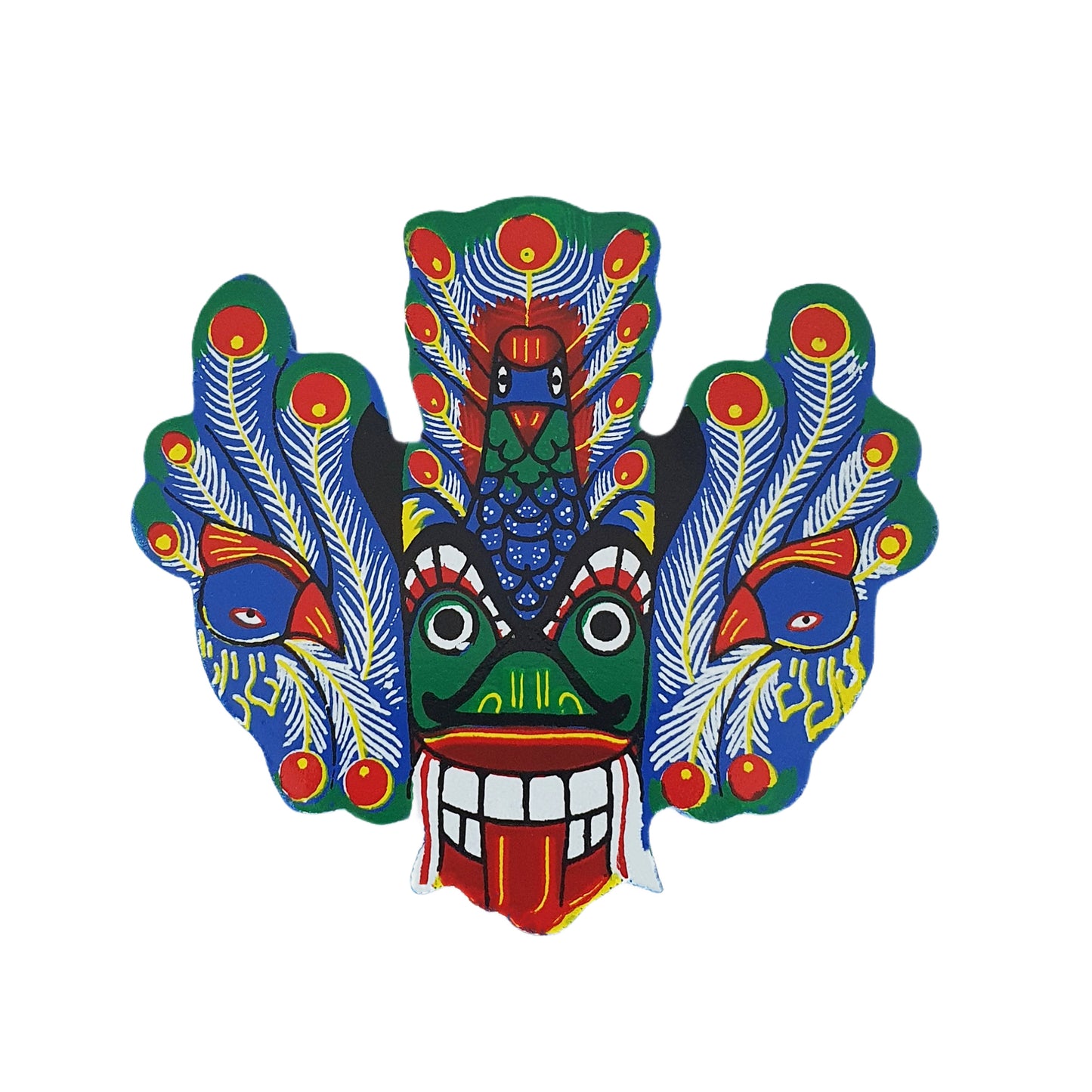 Магнит на холодильник Lakpura® Mayura Raksha Mask