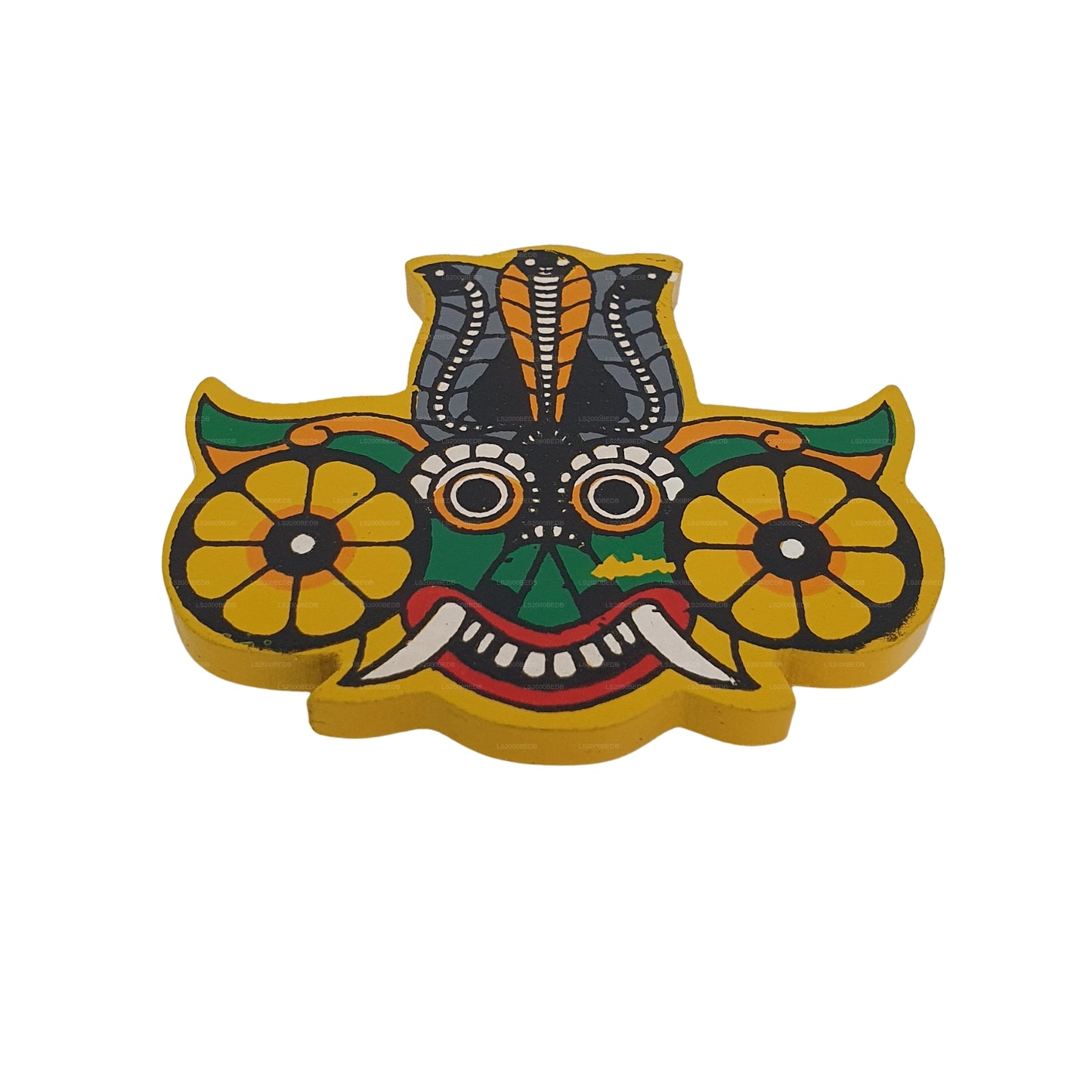 Lakpura® Маска Гара Ракша Магнит на холодильник