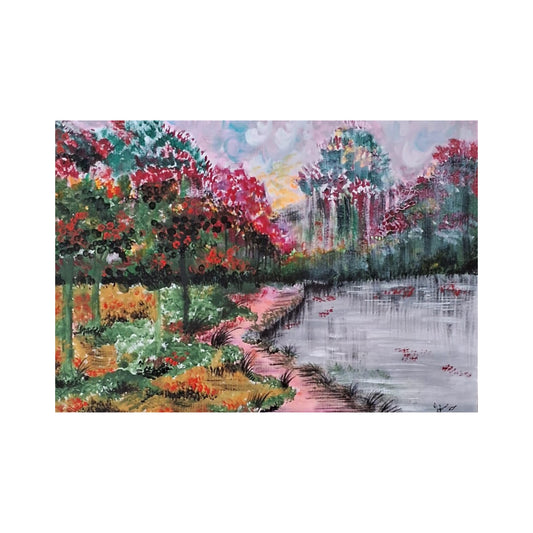 Lakpura® Лето в лесу Настенное искусство