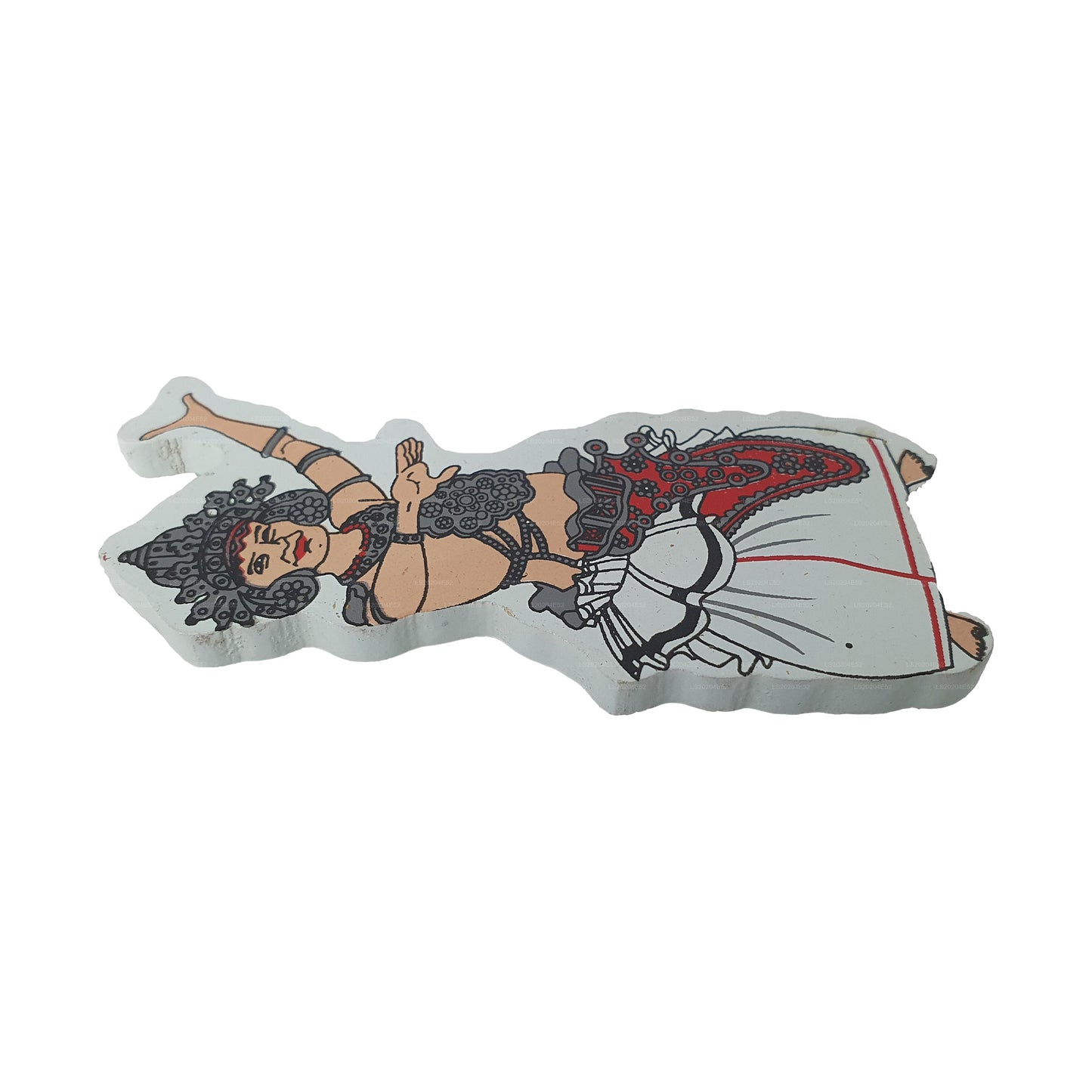 Магнит на холодильник для традиционных танцоров Шри-Ланки