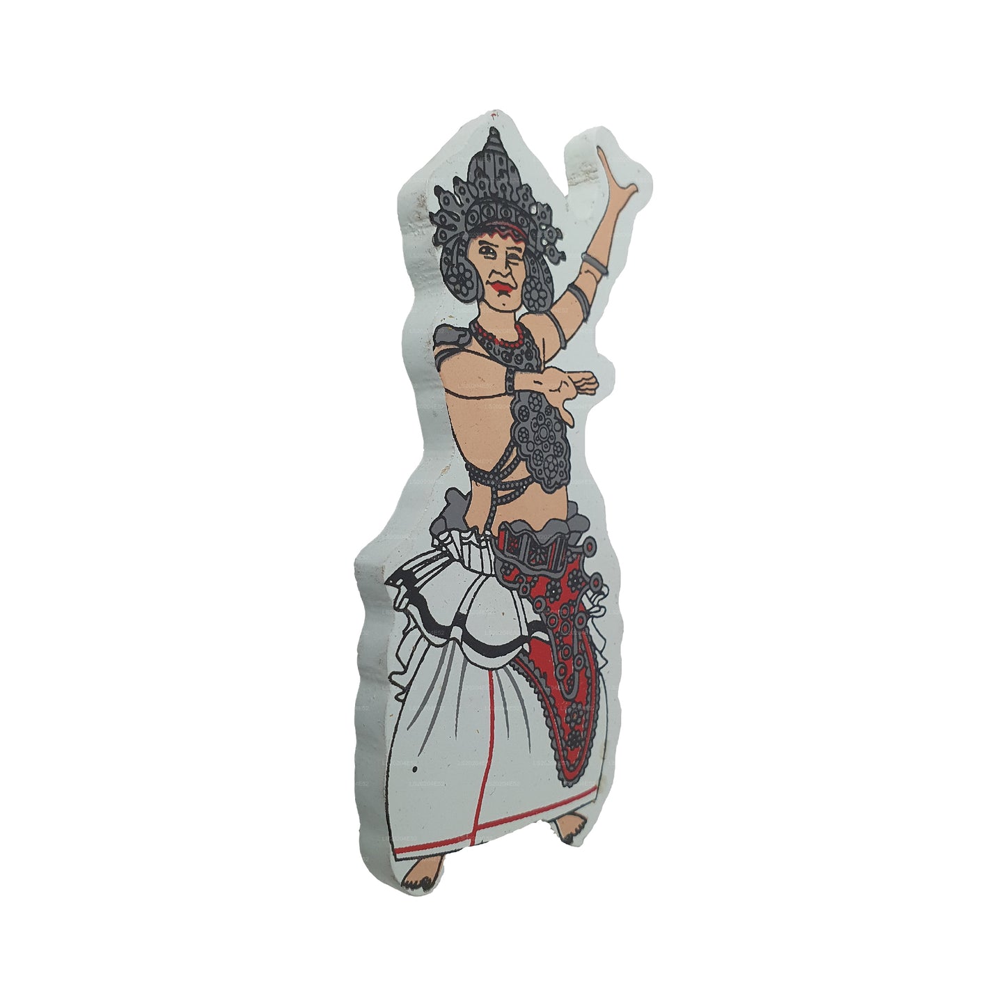 Магнит на холодильник для традиционных танцоров Шри-Ланки