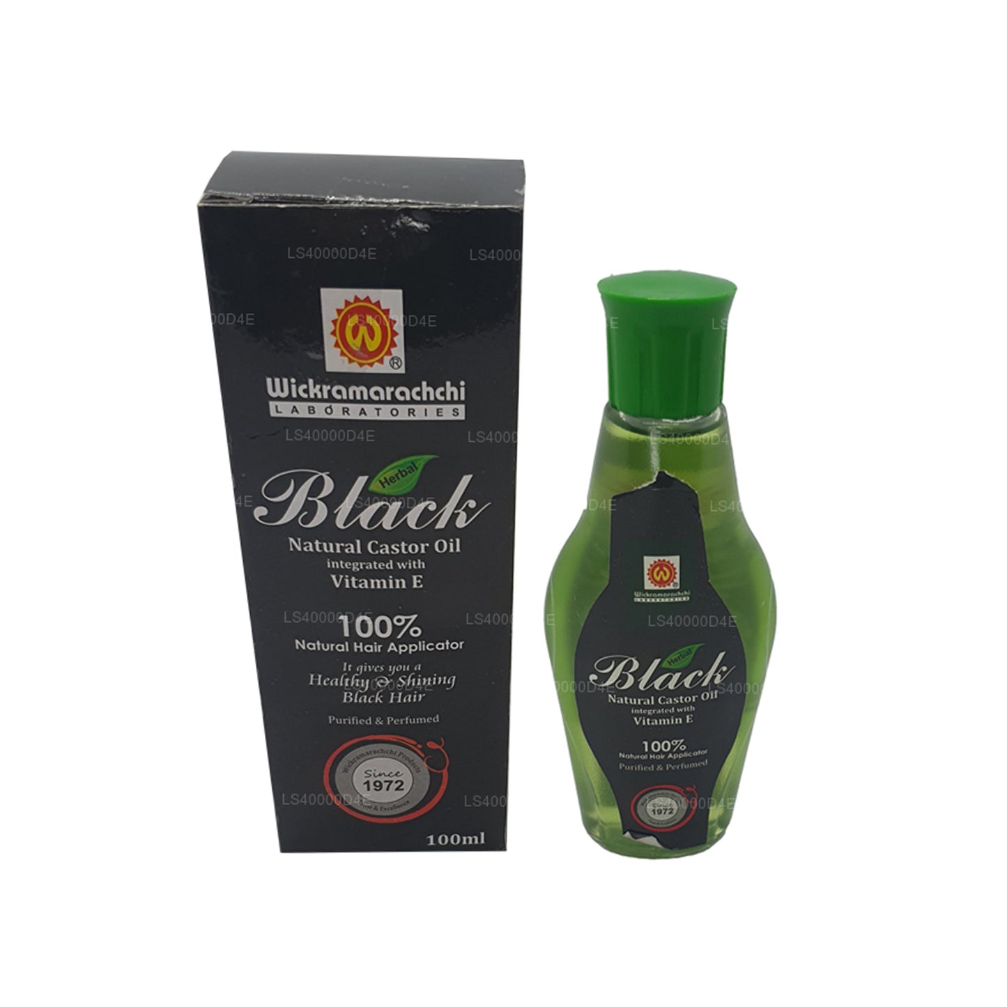 Масло для черных волос Wickramarachchi Labs (100 мл)