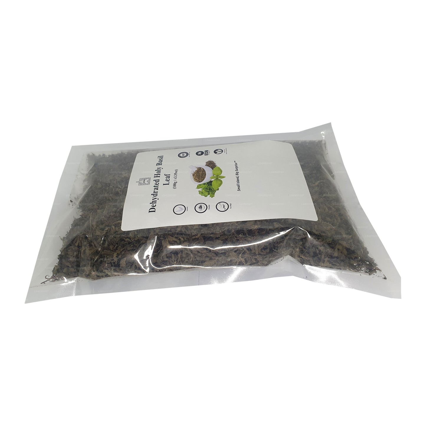 Обезвоженные листья базилика тулси Lakpura