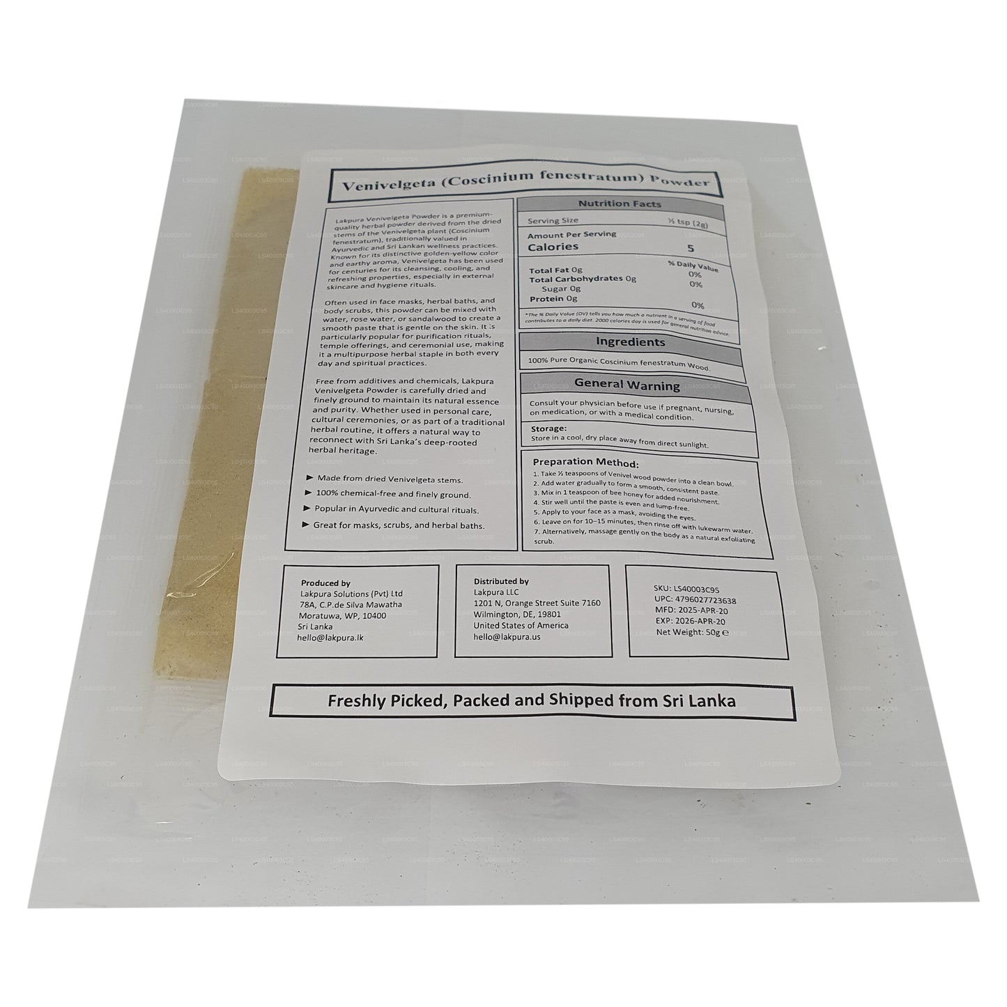 Порошок «Лапура Венвельгета»