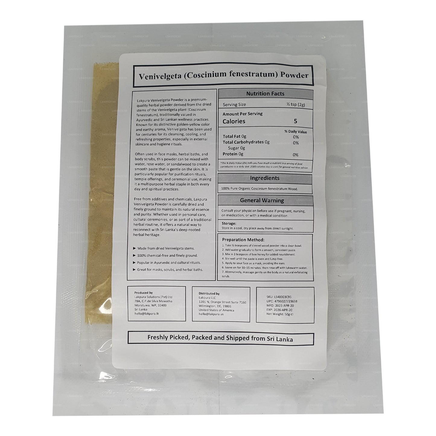 Порошок «Лапура Венвельгета»