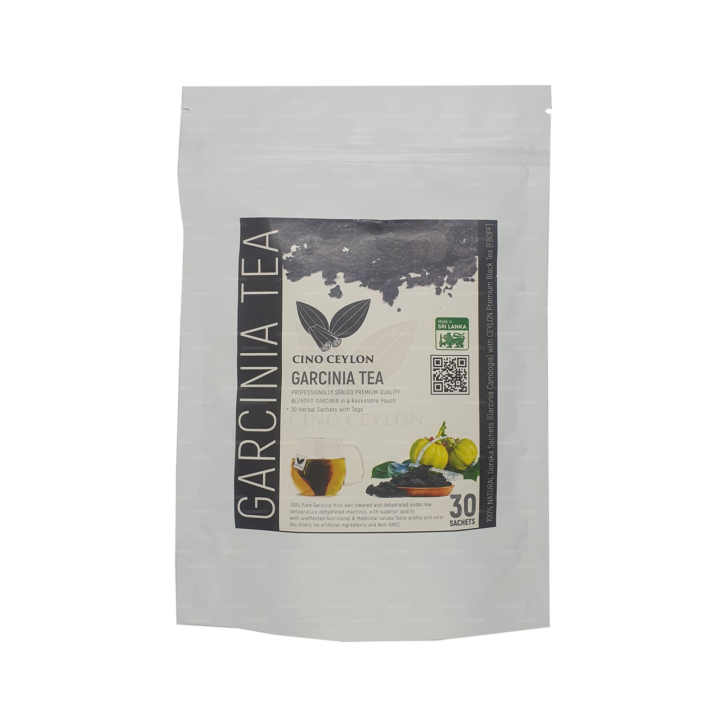 Чай Cino с цейлонской гарцинией (30 пакетиков)