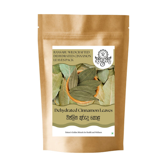 Ransaru Wildcrafted Dehydrated Cinnamon Leaves Pack