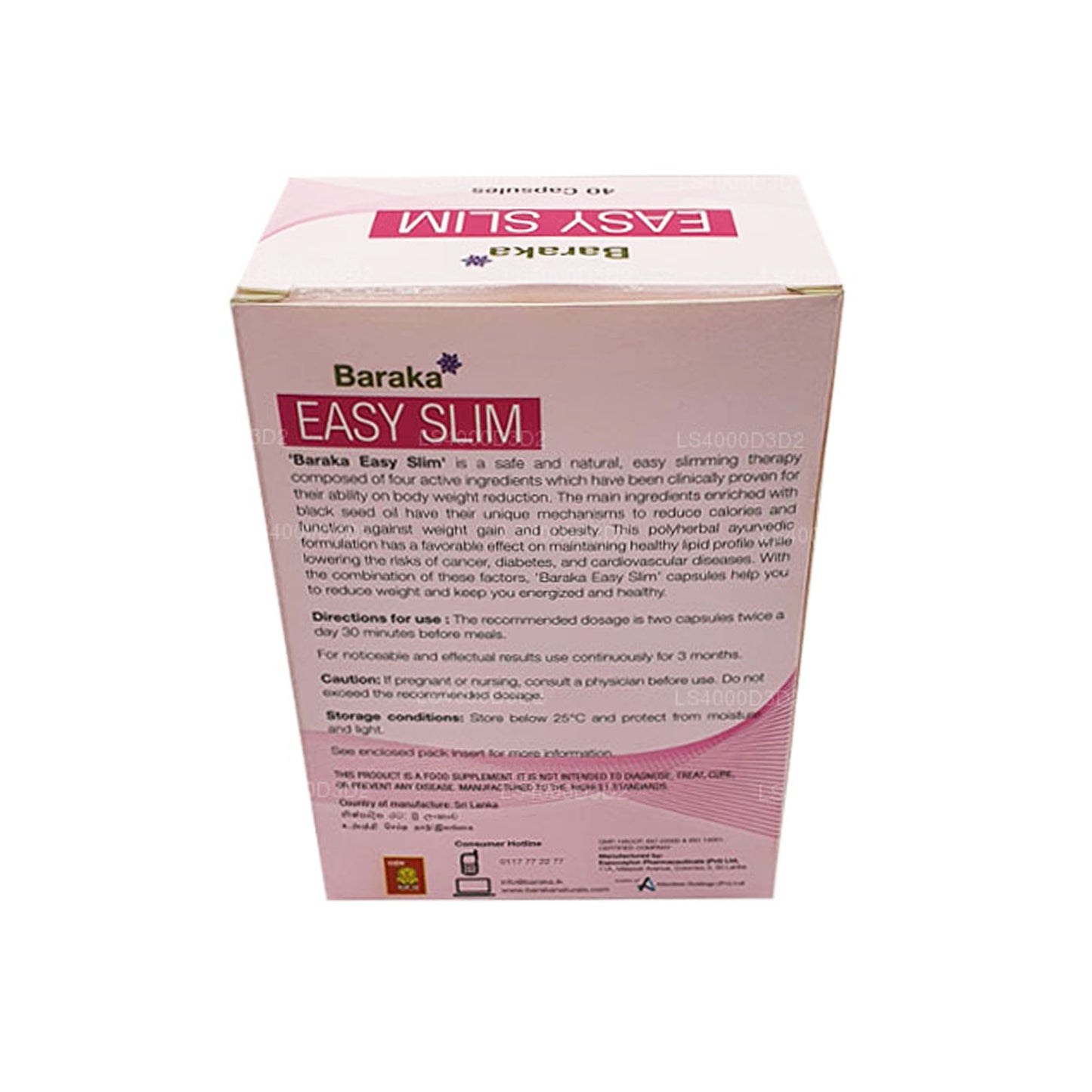 Baraka Easy Slim (40 капсул)