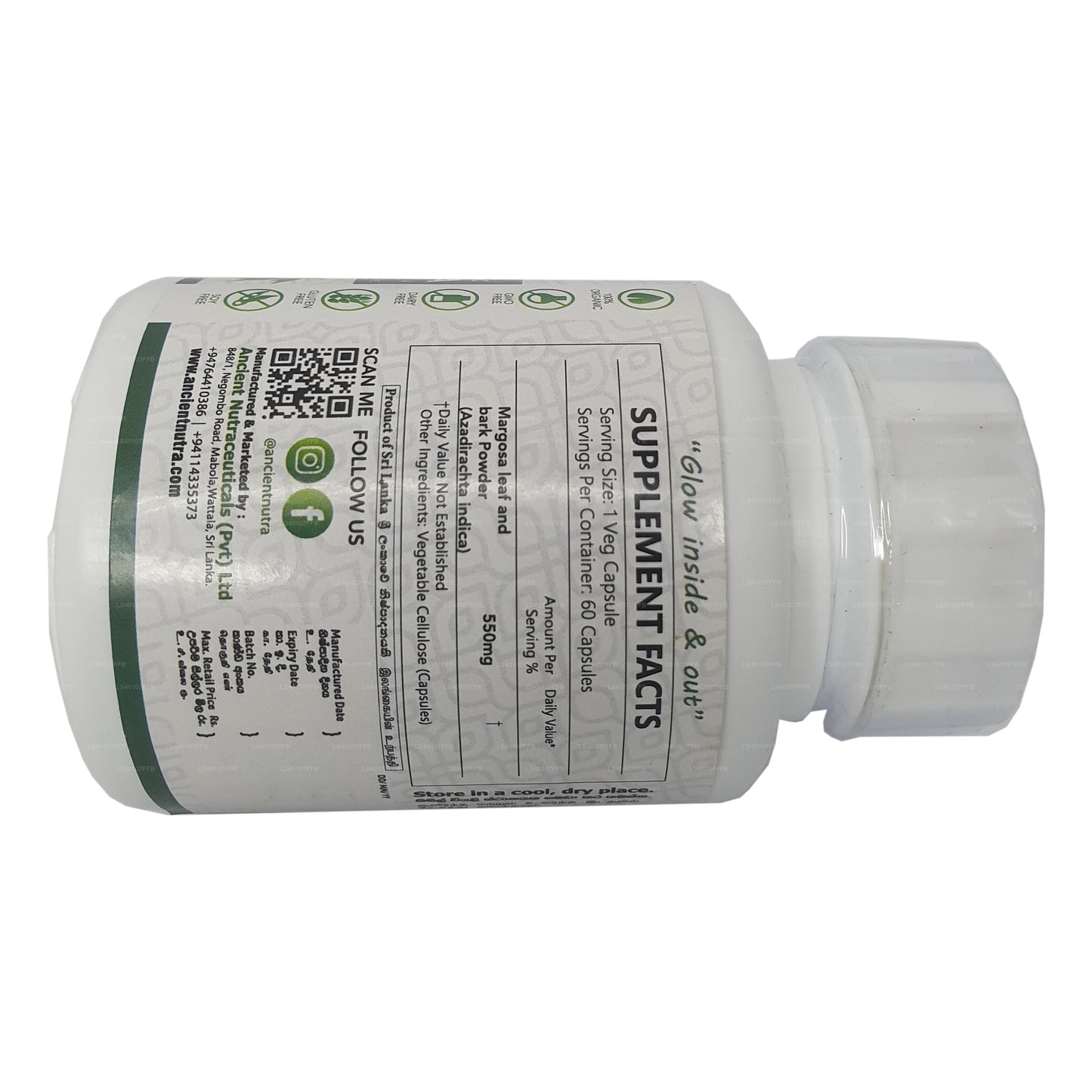 Ancient Nutra Margosa (60 Capsules)