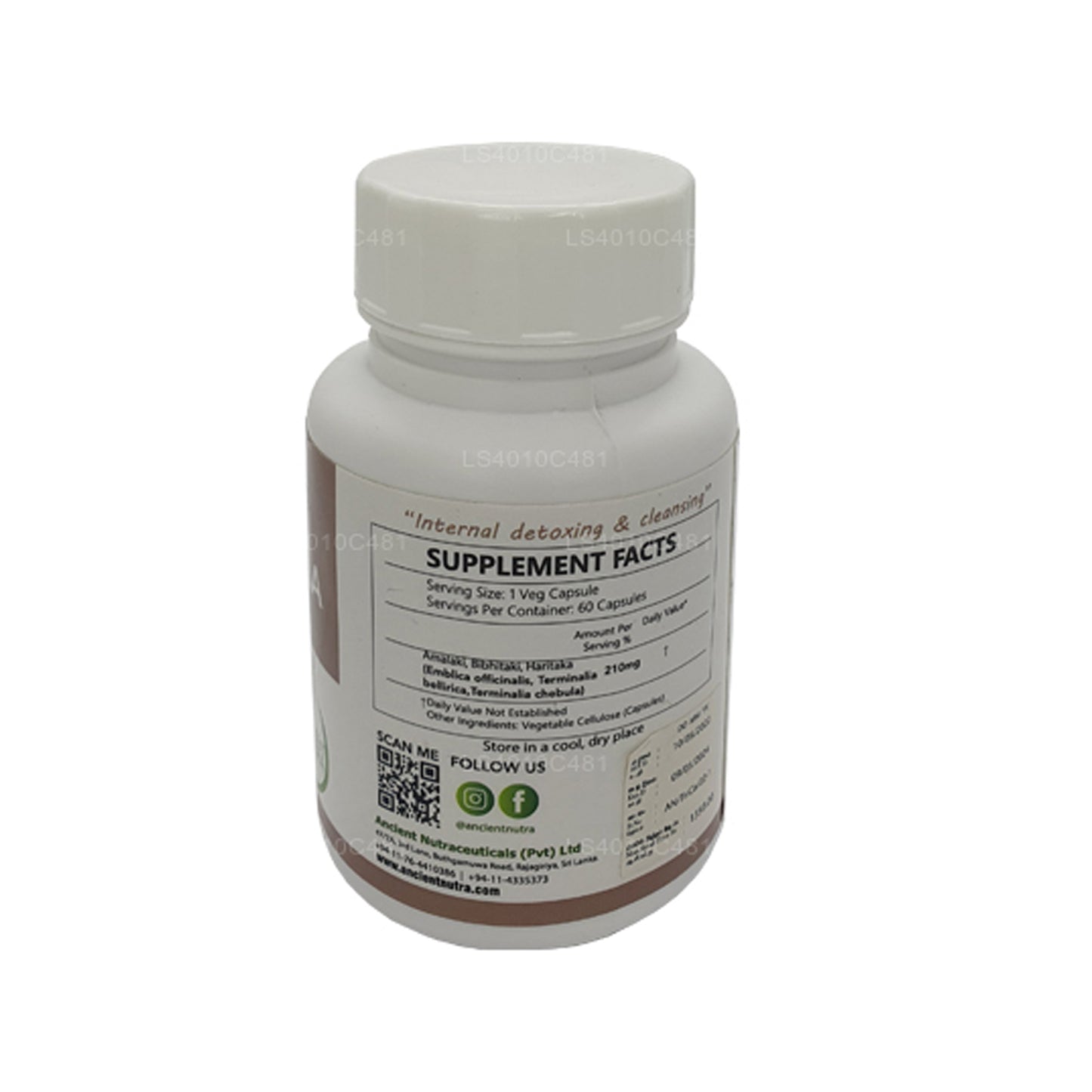 Древняя нутра трифала (60 капсул)