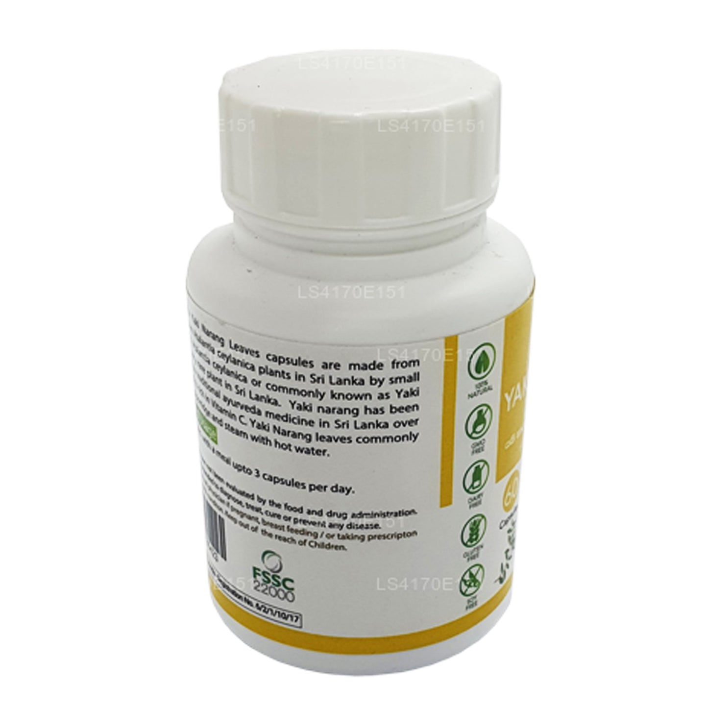 Древние капсулы с листьями нутра яки наранг (60 капсул)