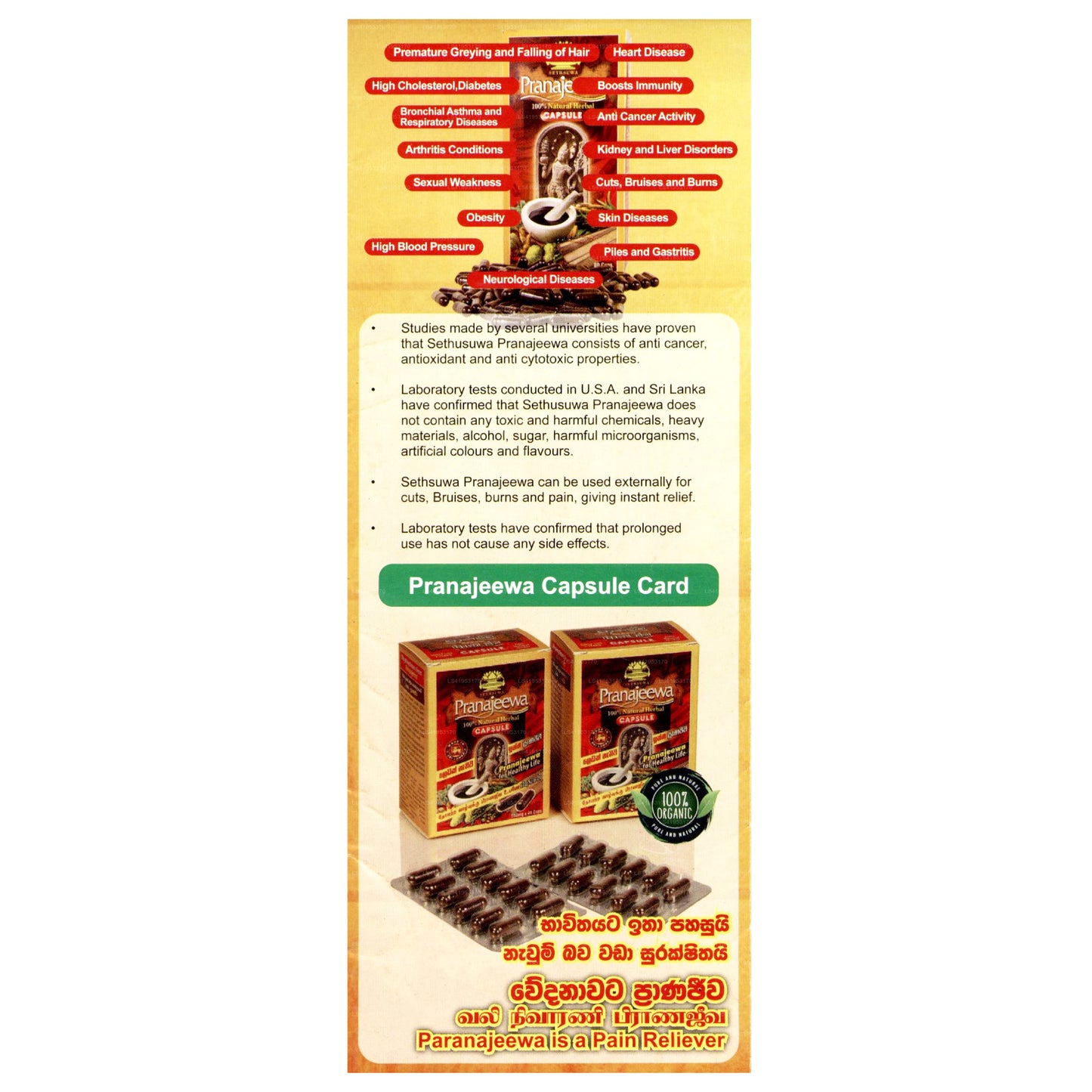 Капсулы Сетсува Пранаджива