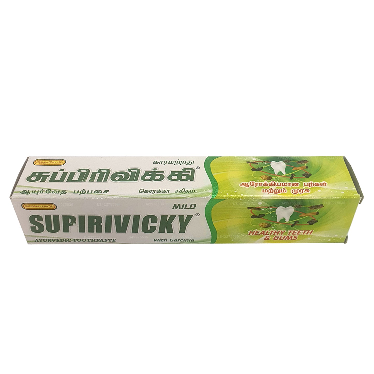 Мягкая аюрведическая зубная паста Siddhalepa Supirivicky (40 г)