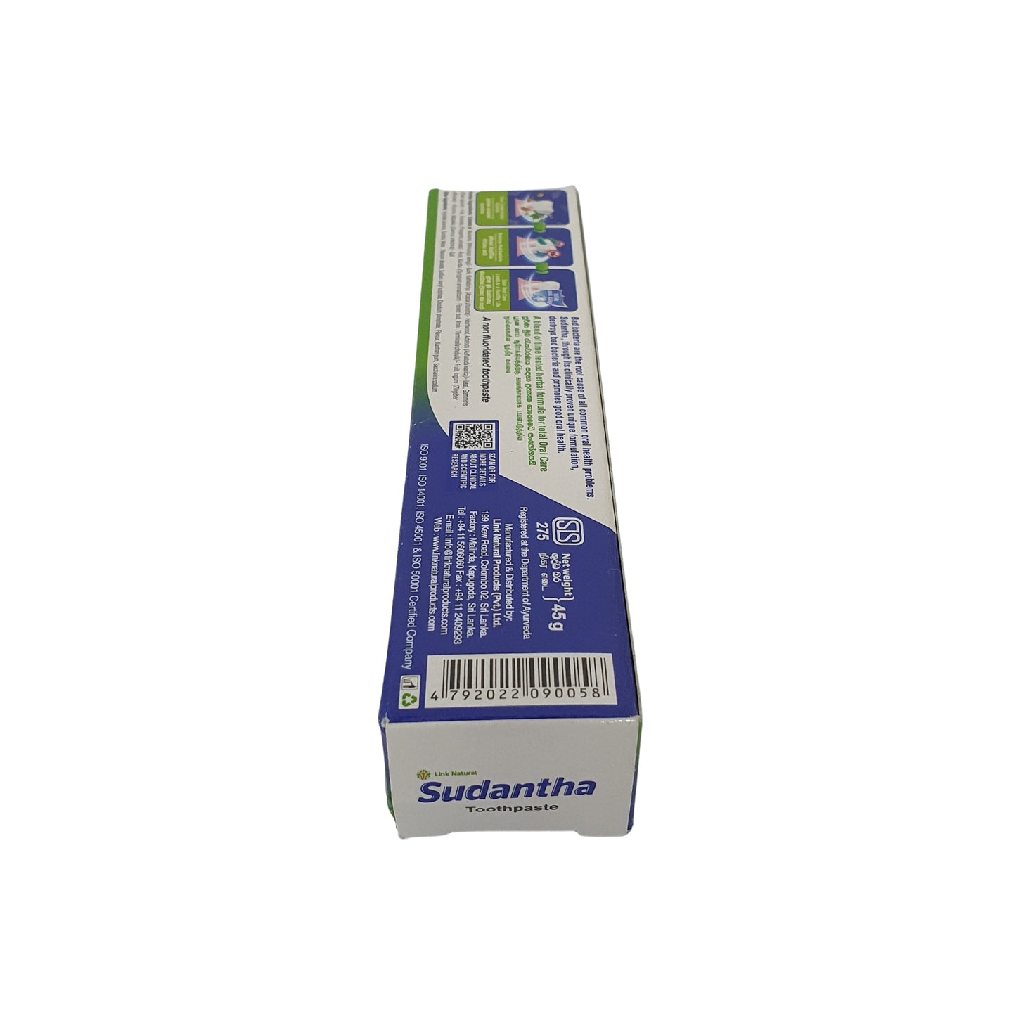 Зубная паста Link Sudantha Herbal